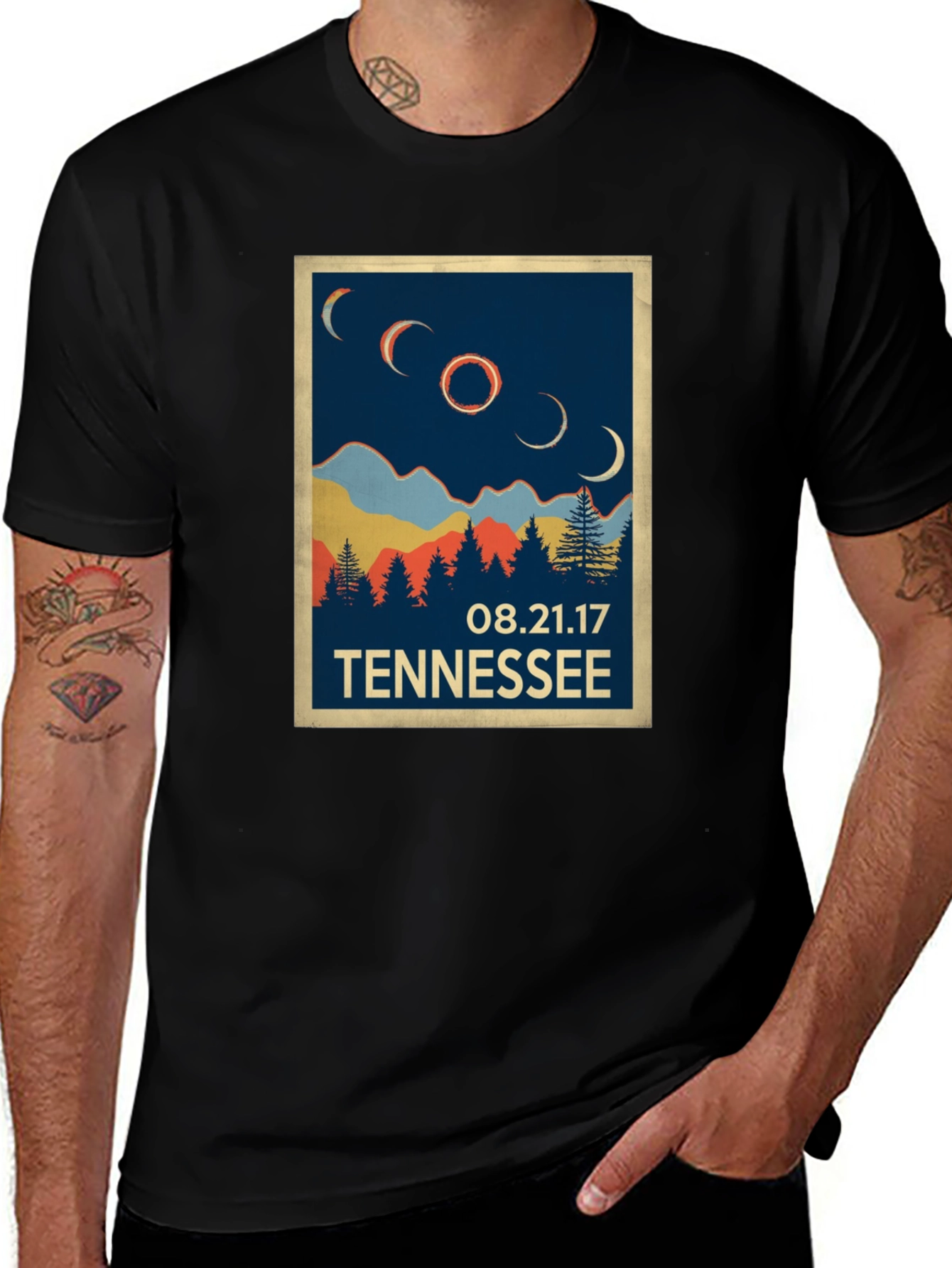 Tennessee Eclipse T-Shirt - 08.21.17 Graphic Tee
