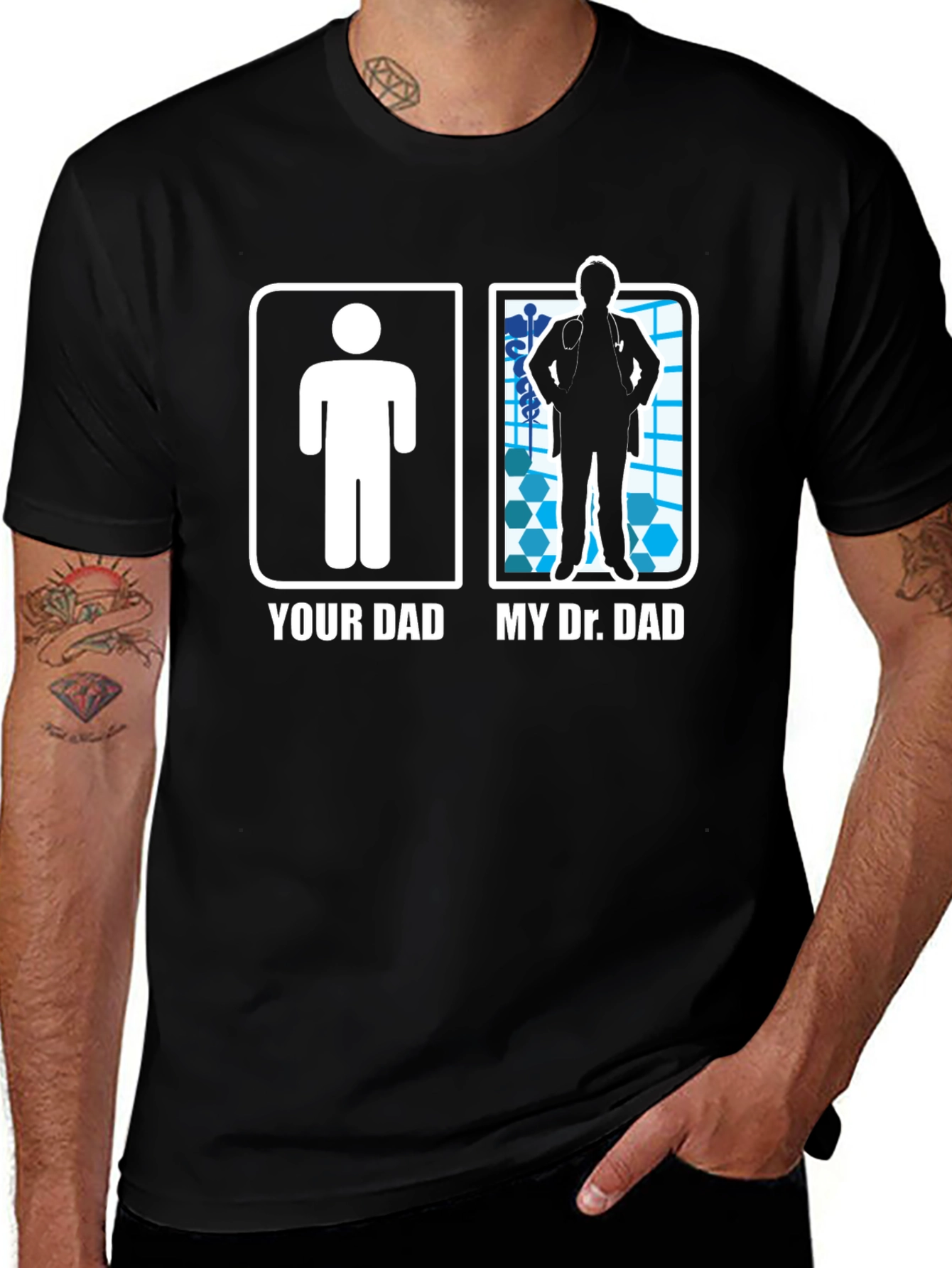Variant 13 of My Dr. Dad T-Shirt Funny Doctor Father's Day Gift