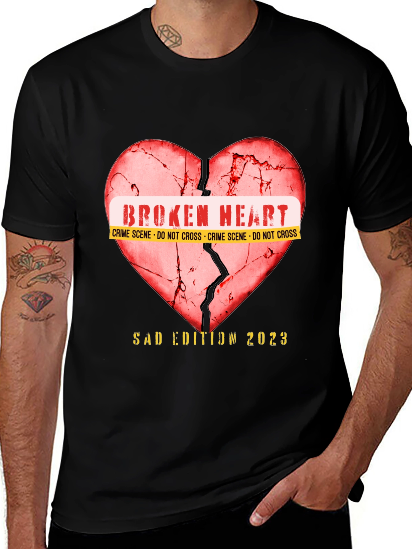 Variant 29 of Broken Heart Sad Edition 2023 T-Shirt