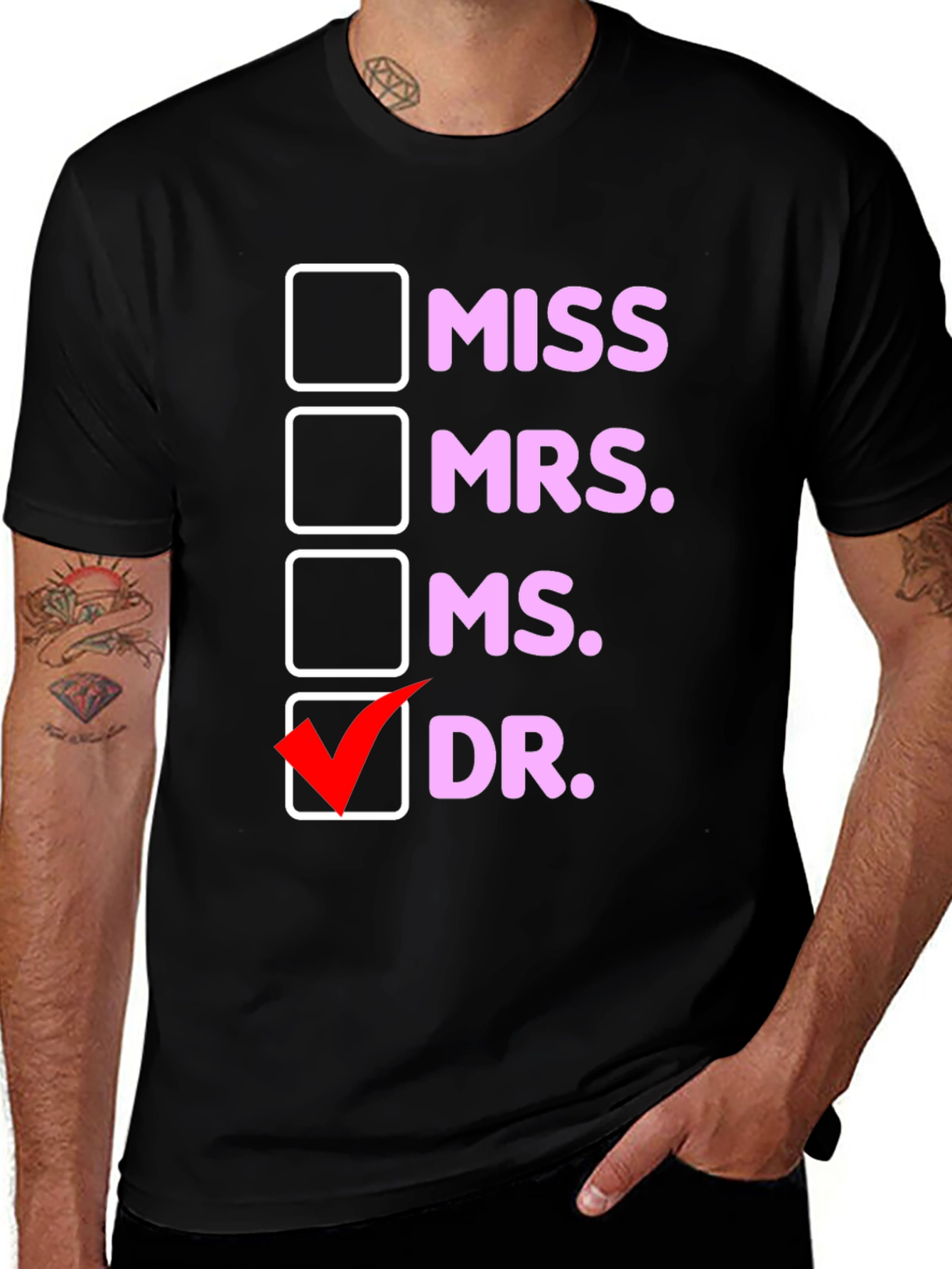 Variant 18 of Funny Doctor Women's T-Shirt - Title Choice