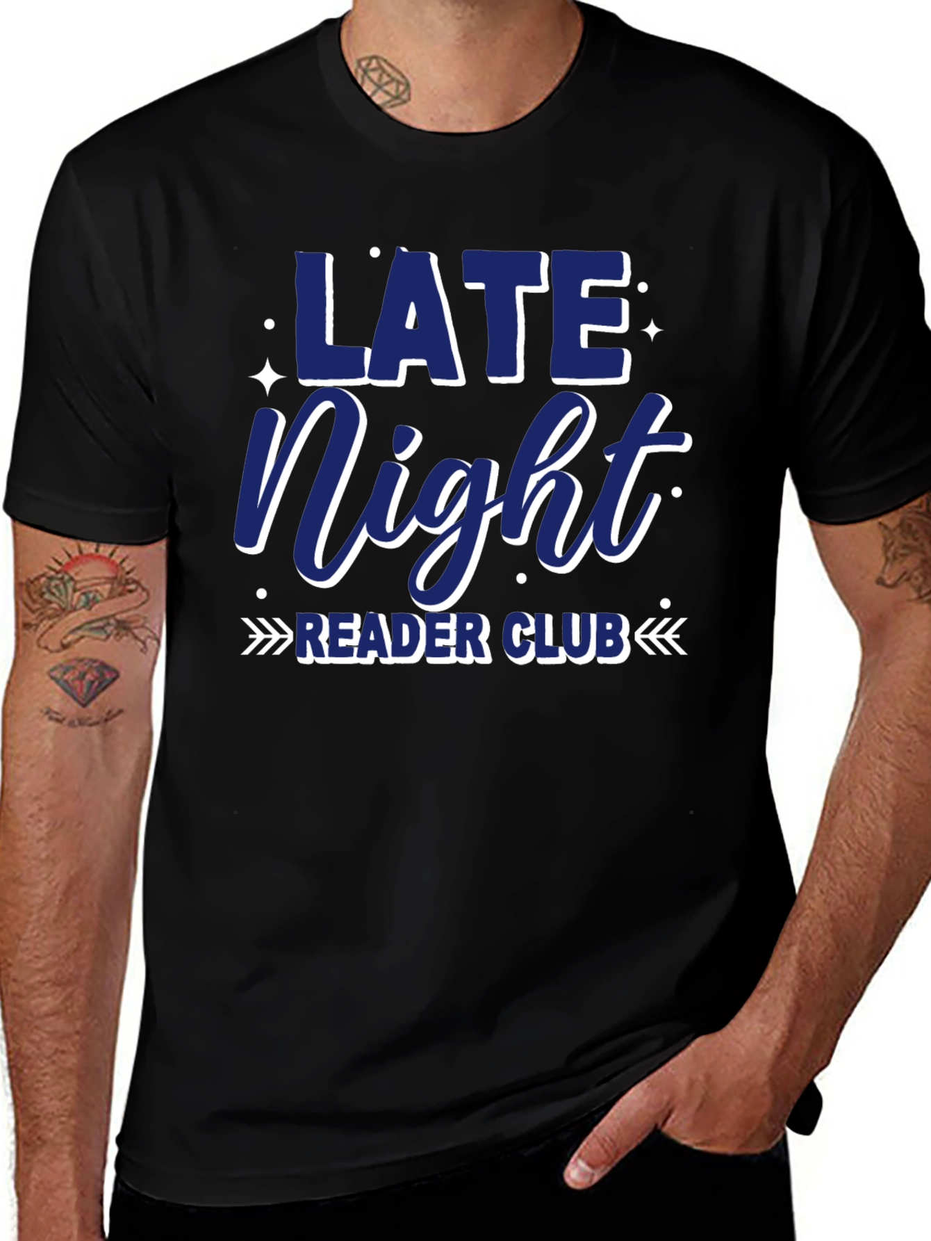 Late Night Reader Club T-Shirt - Stylish & Comfortable