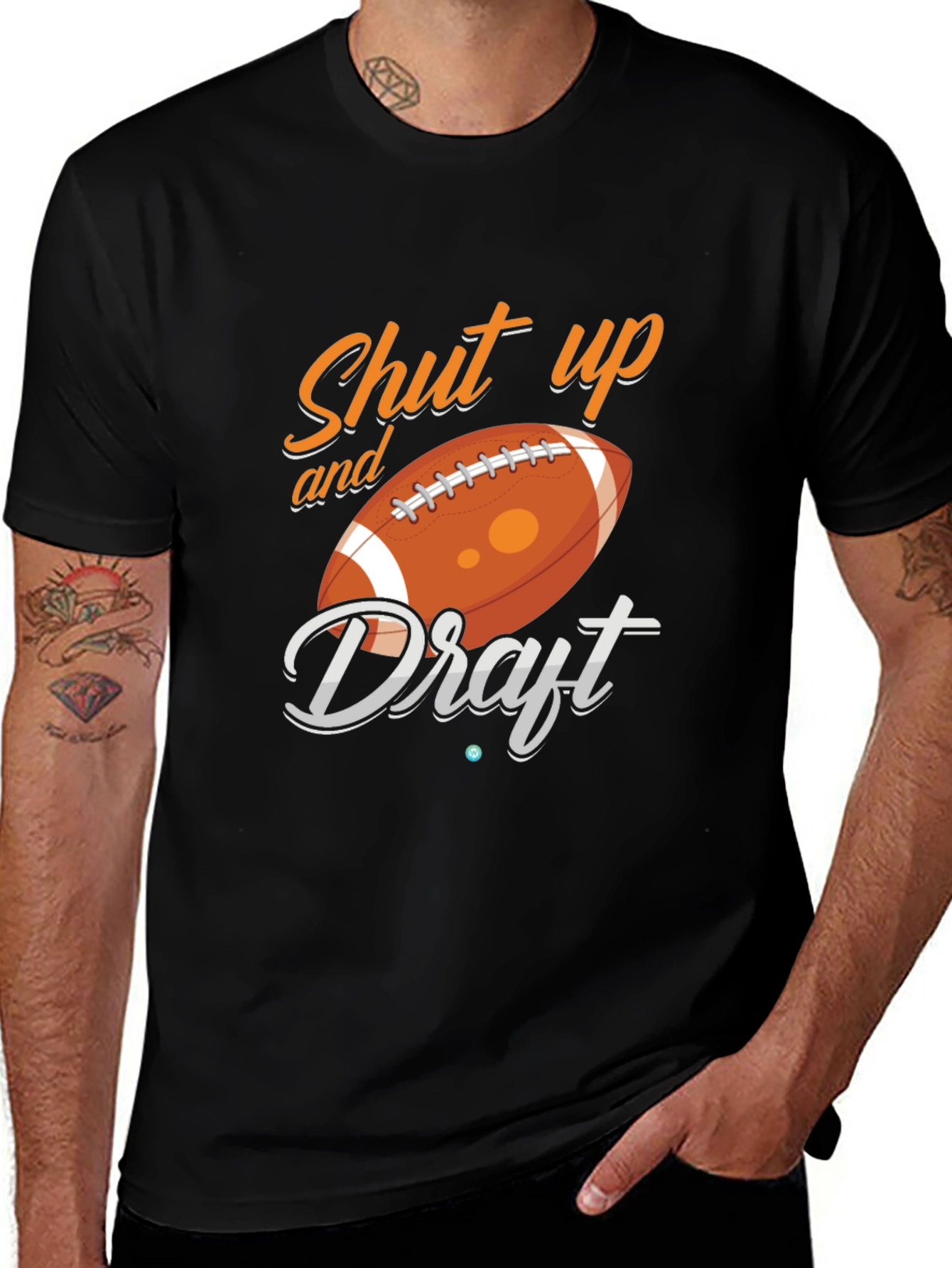 Variant 3 of Shut Up and Draft Football T-Shirt