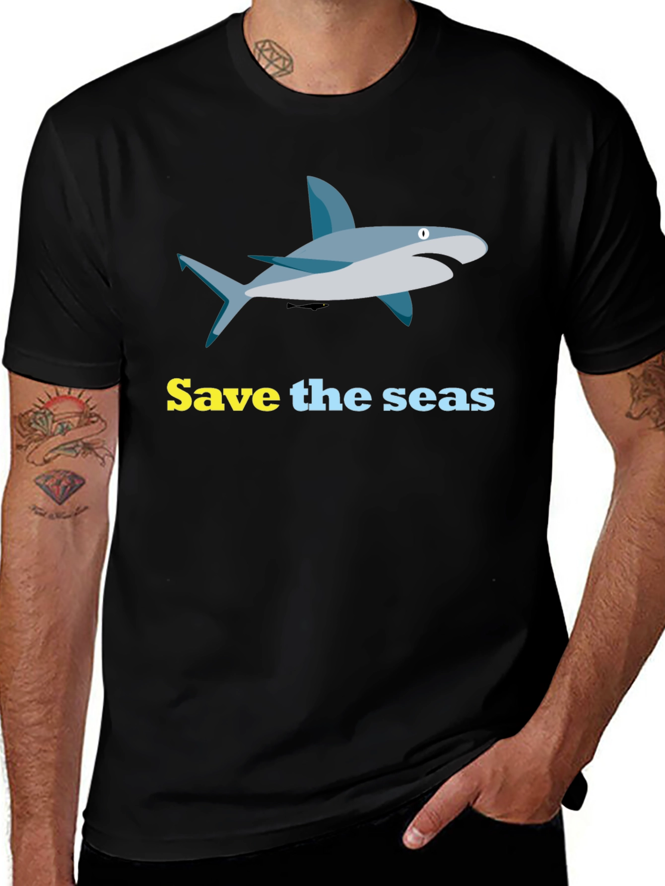 Variant 16 of Save the Seas Graphic Tee