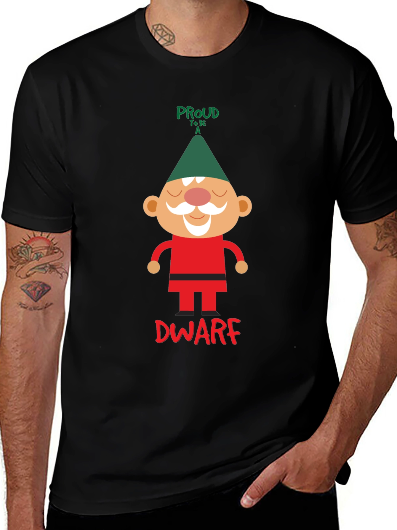 Proud To Be A Dwarf Graphic T-Shirt