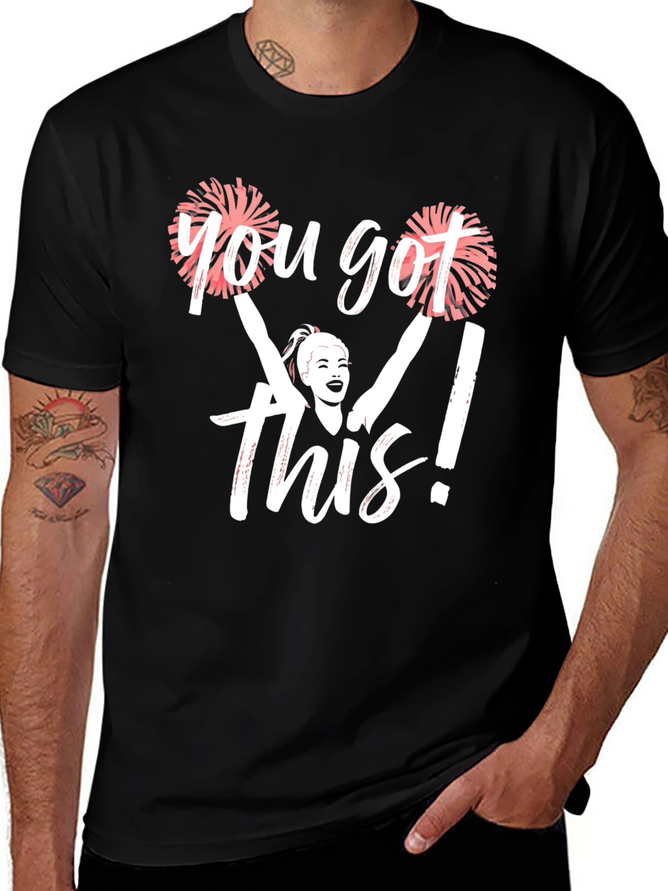 Variant 17 of You Got This! Cheerleader Graphic T-Shirt