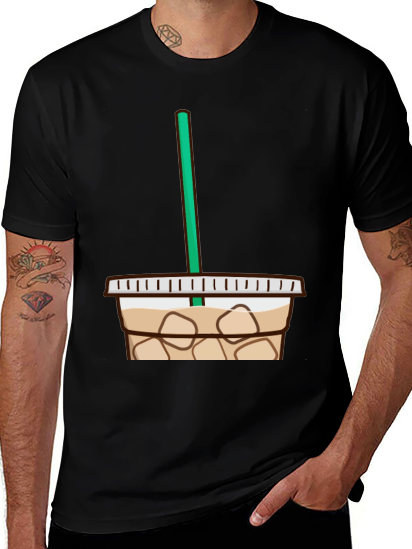 Variant 21 of Iced Coffee Graphic Tee