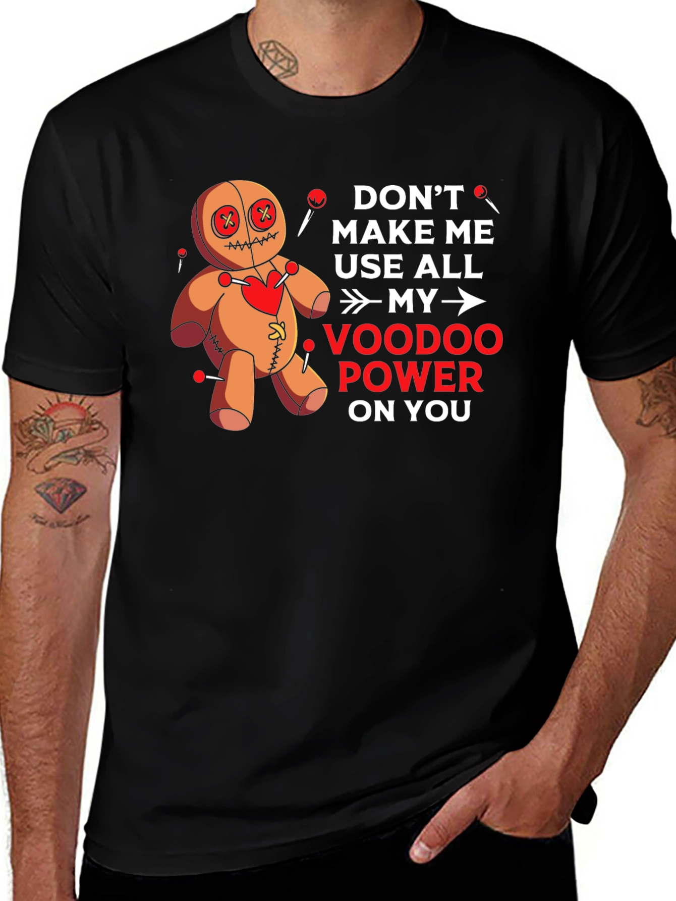 Variant 26 of Voodoo Power Graphic T-Shirt