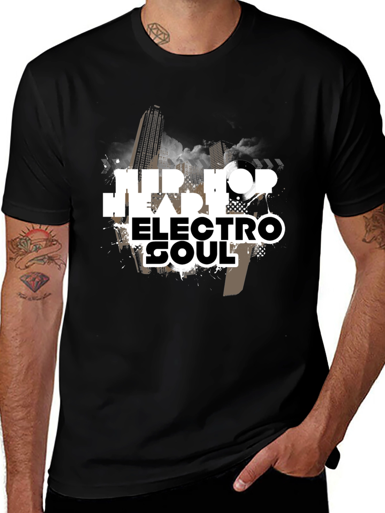 Hip Hop Electro Soul Graphic Tee