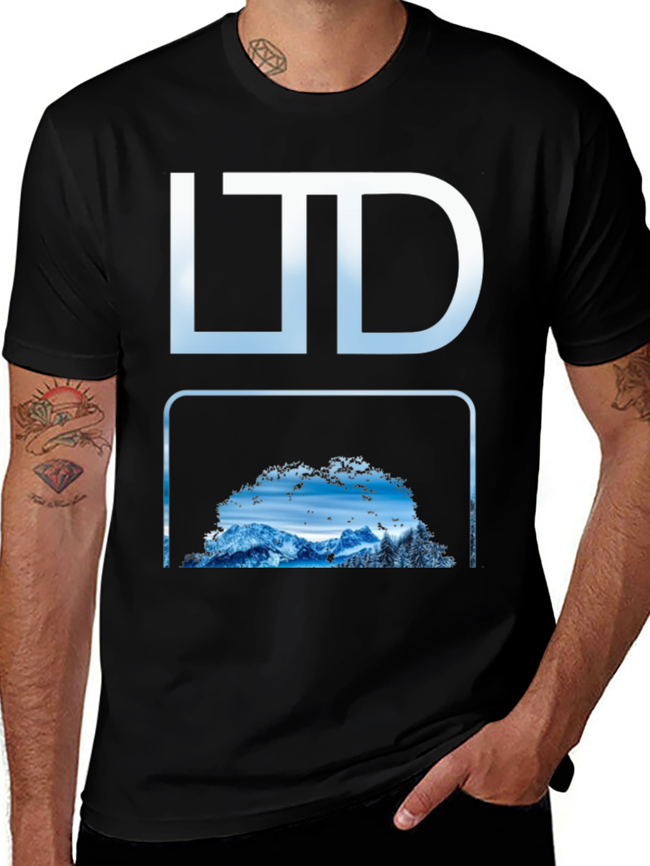 LTD Mountain View Graphic T-Shirt
