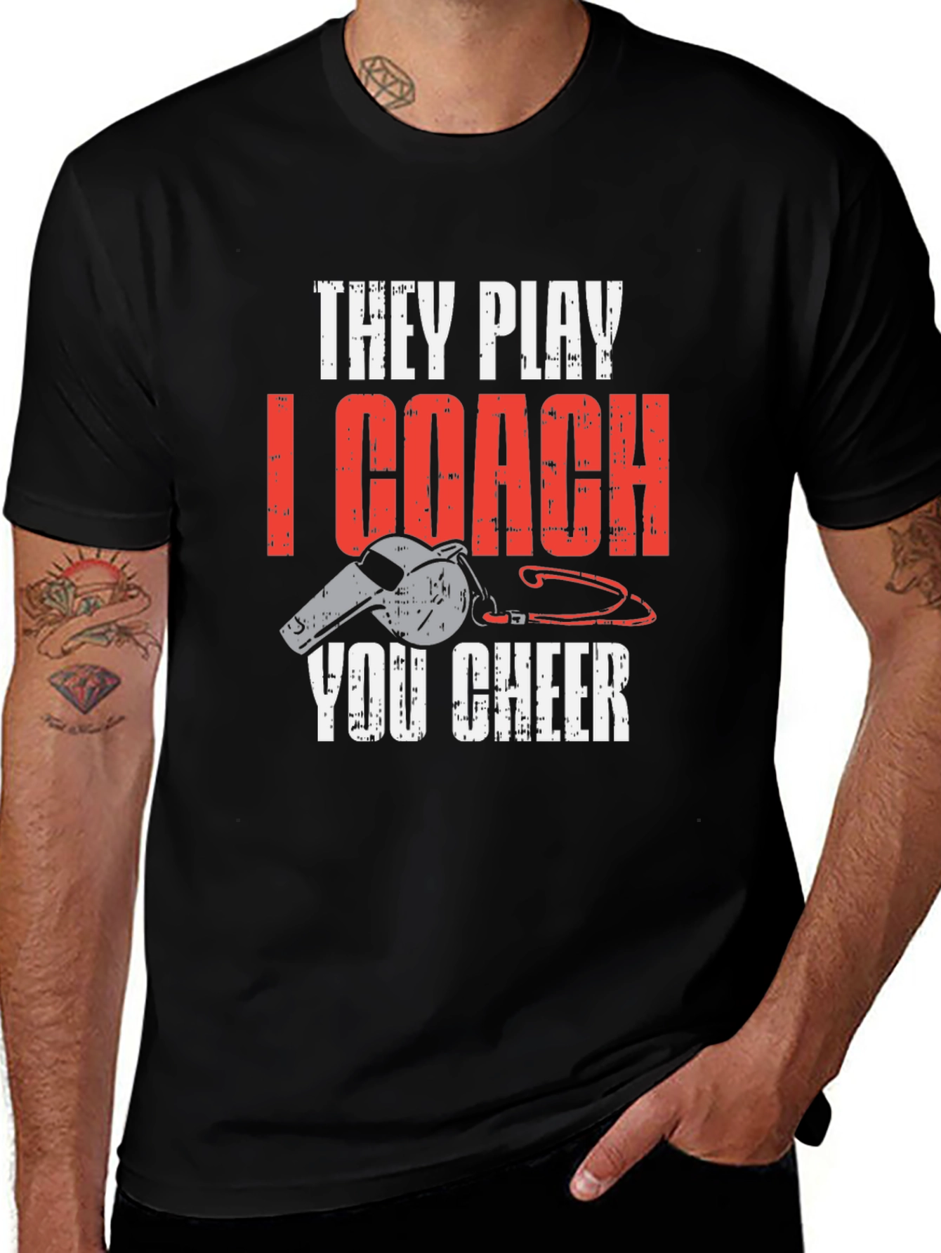 Variant 30 of They Play I Coach You Cheer T-Shirt