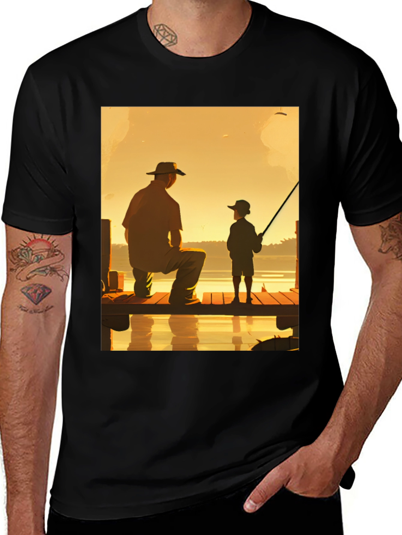 Fishing Time Graphic Tee