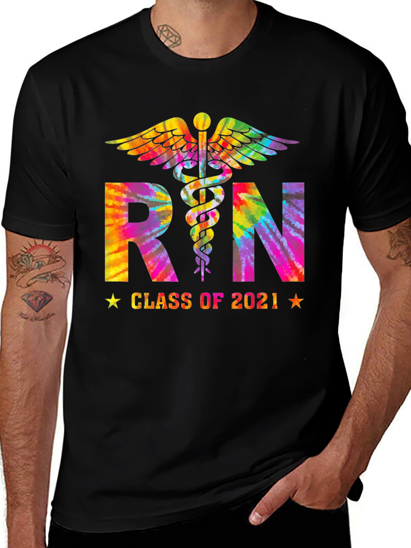 RN Class of 2021 Tie Dye T-Shirt