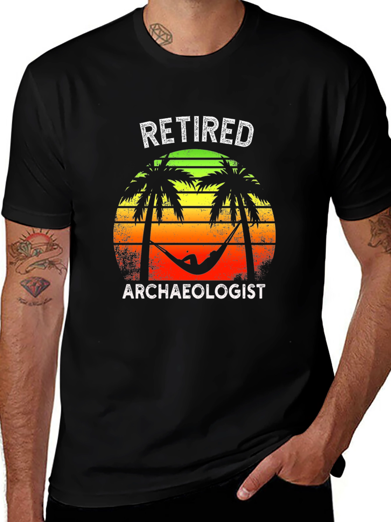 Variant 24 of Retired Archaeologist Graphic Tee
