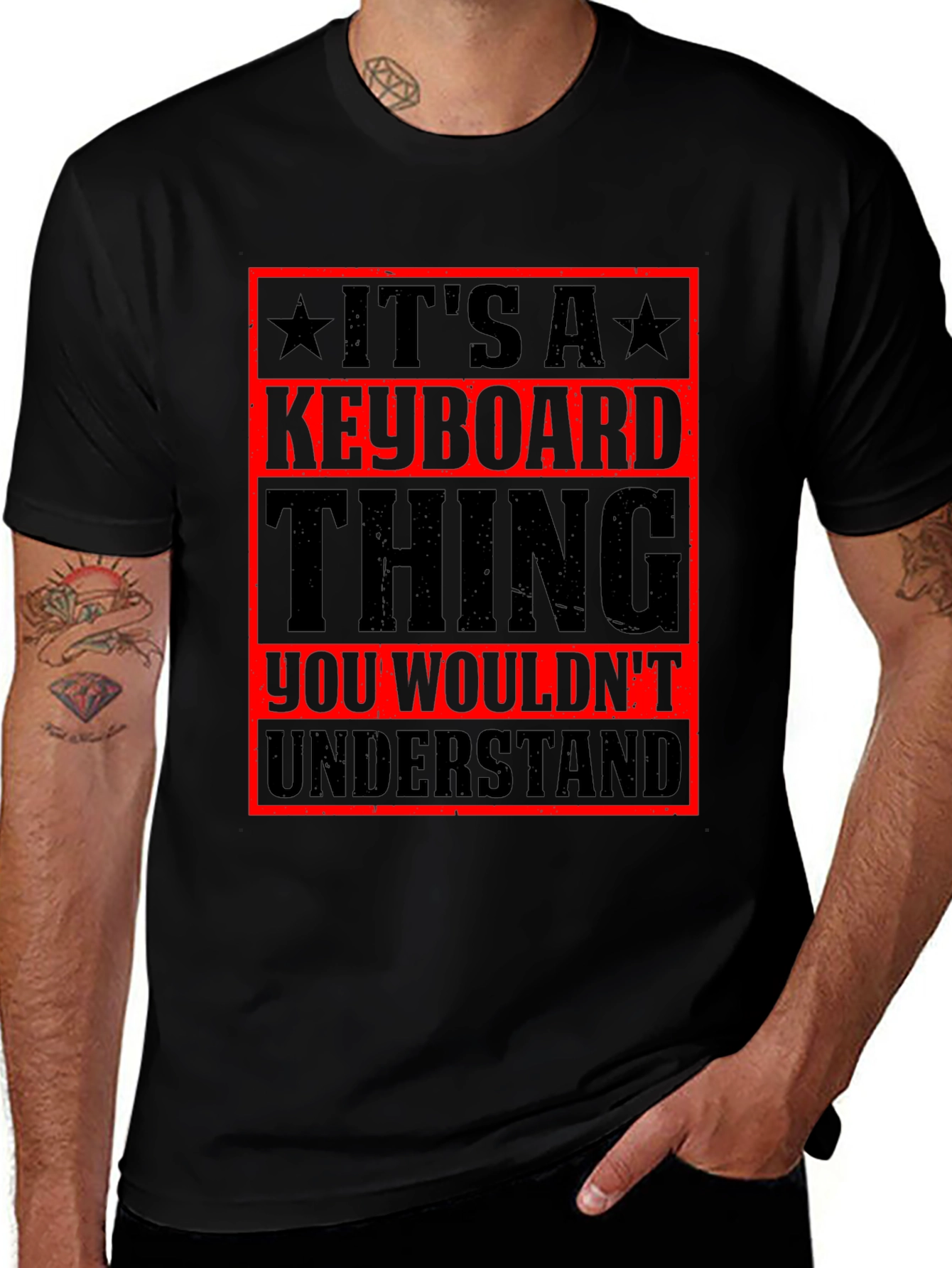 Variant 22 of Keyboard Thing T-Shirt - You Wouldn't Understand