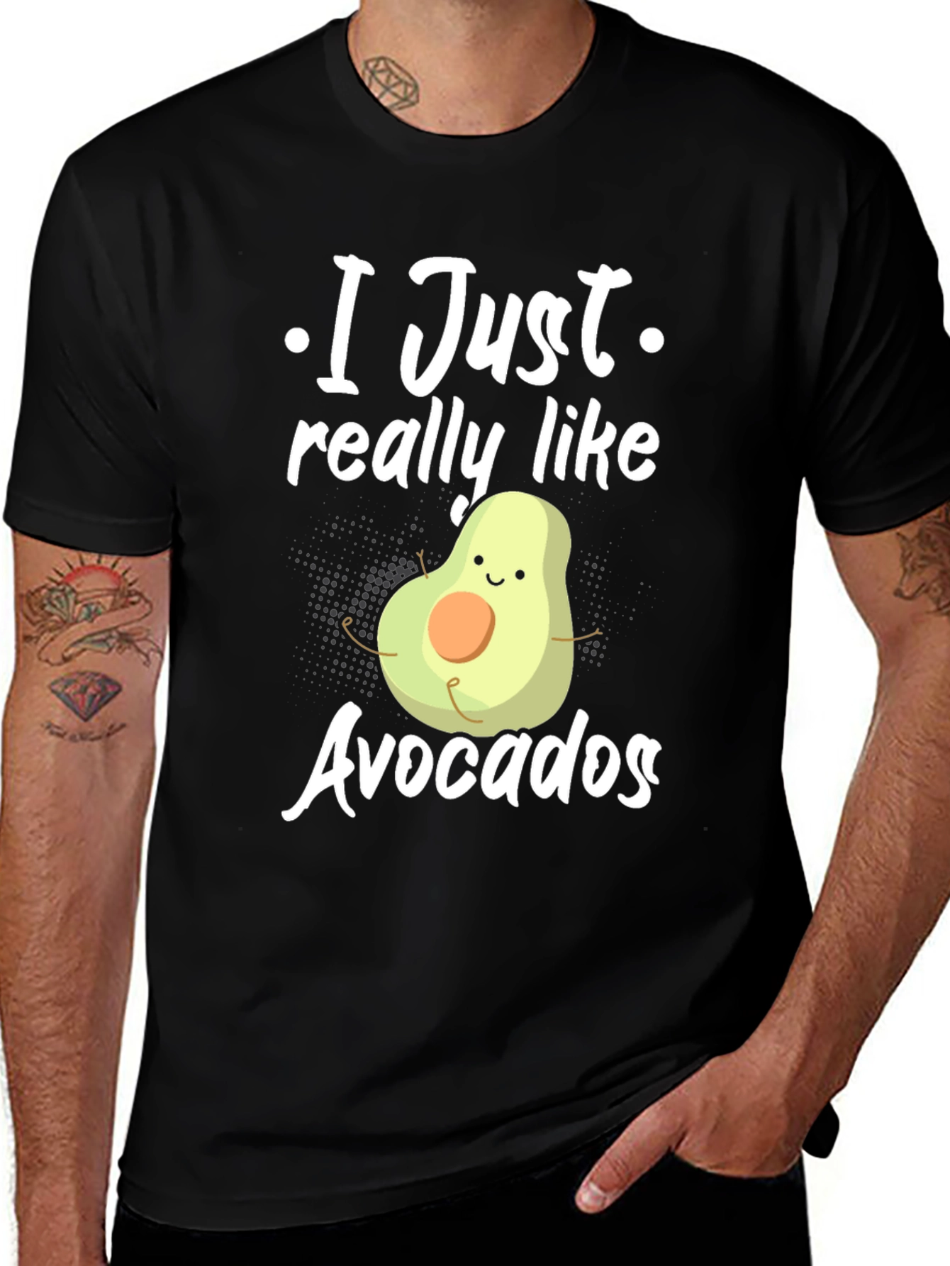 Variant 24 of I Just Really Like Avocados Graphic Tee