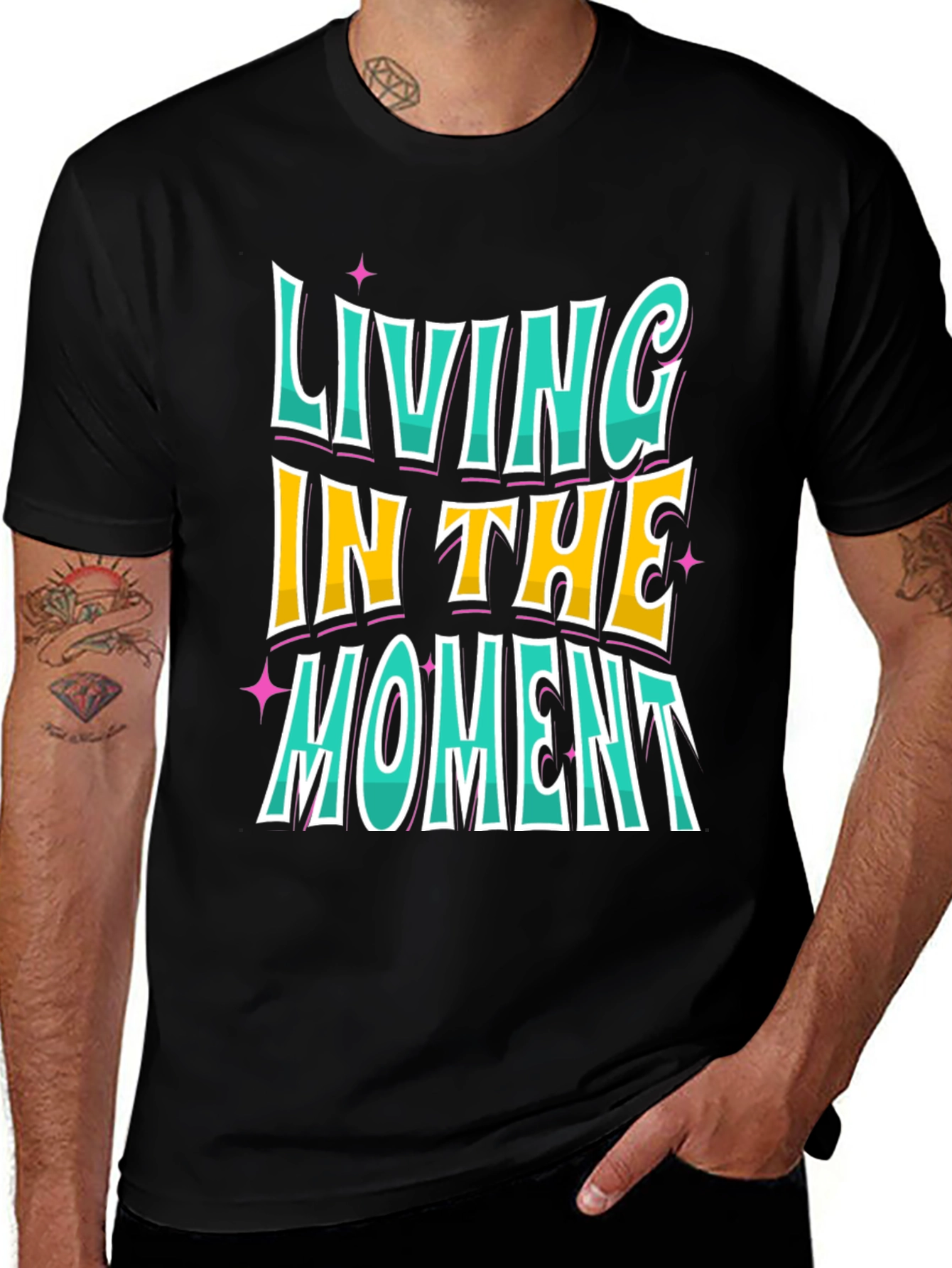 Variant 24 of Living in the Moment Graphic Tee
