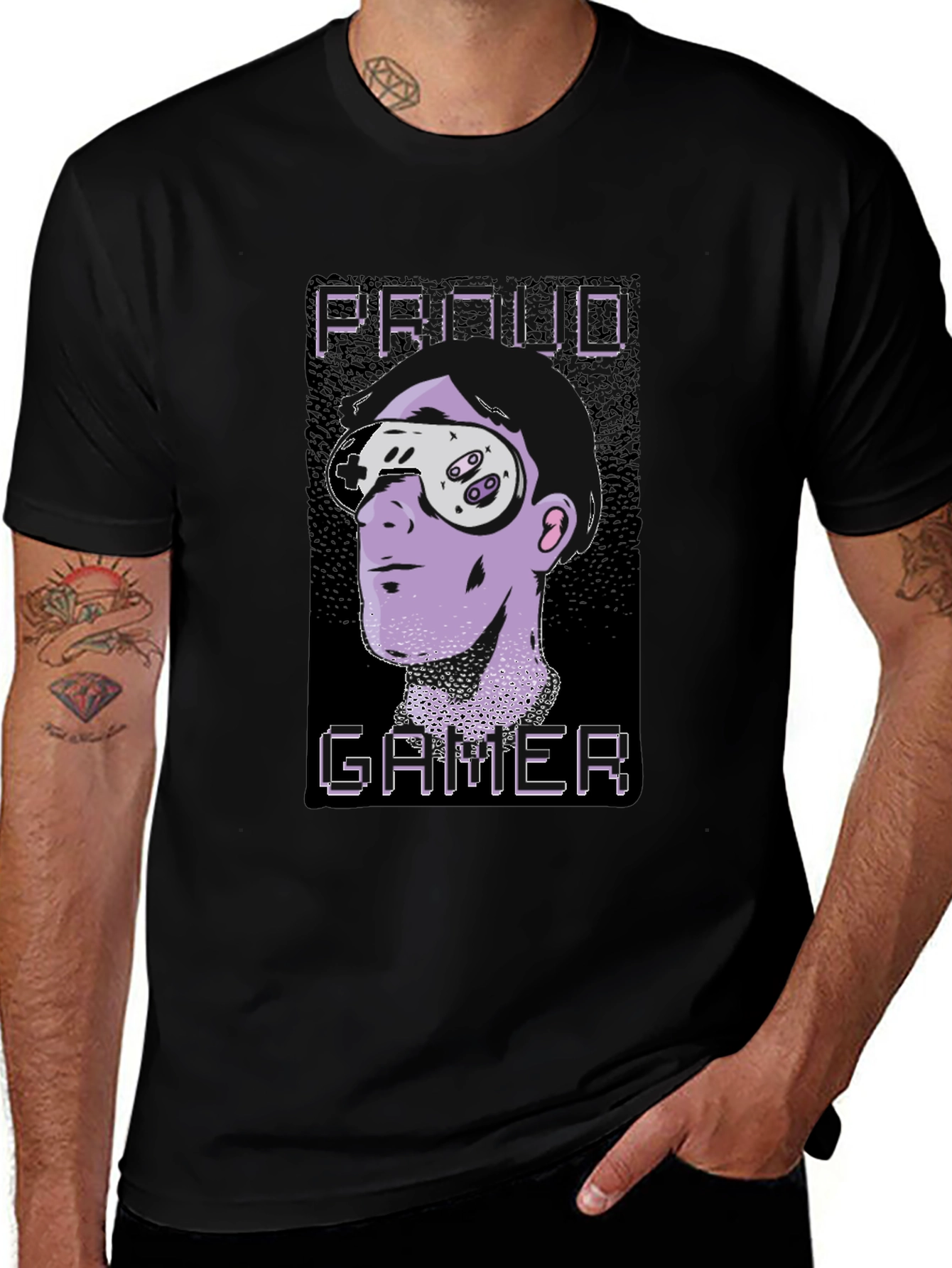 Variant 17 of Proud Gamer Graphic Tee - Cool Geek T-Shirt