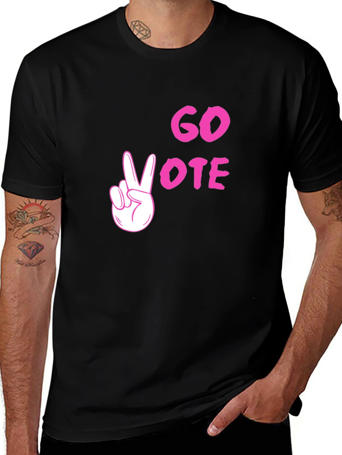 Variant 24 of Go Vote T-Shirt - Political Awareness Tee