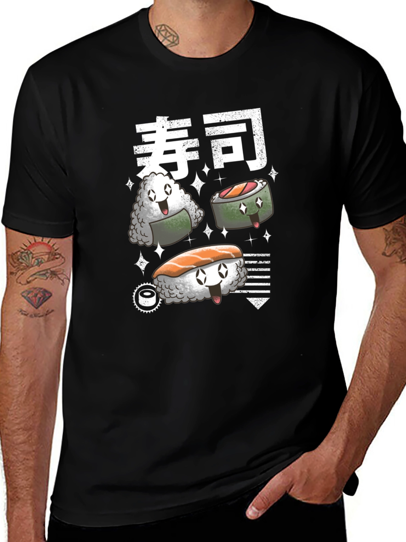 Sushi Squad T-Shirt - Kawaii Foodie Fashion