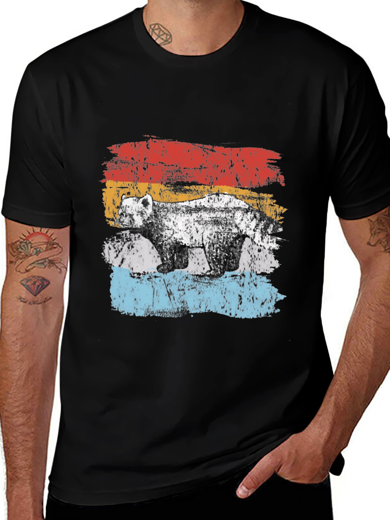 Variant 18 of Vintage Bear Graphic Tee - Retro Style