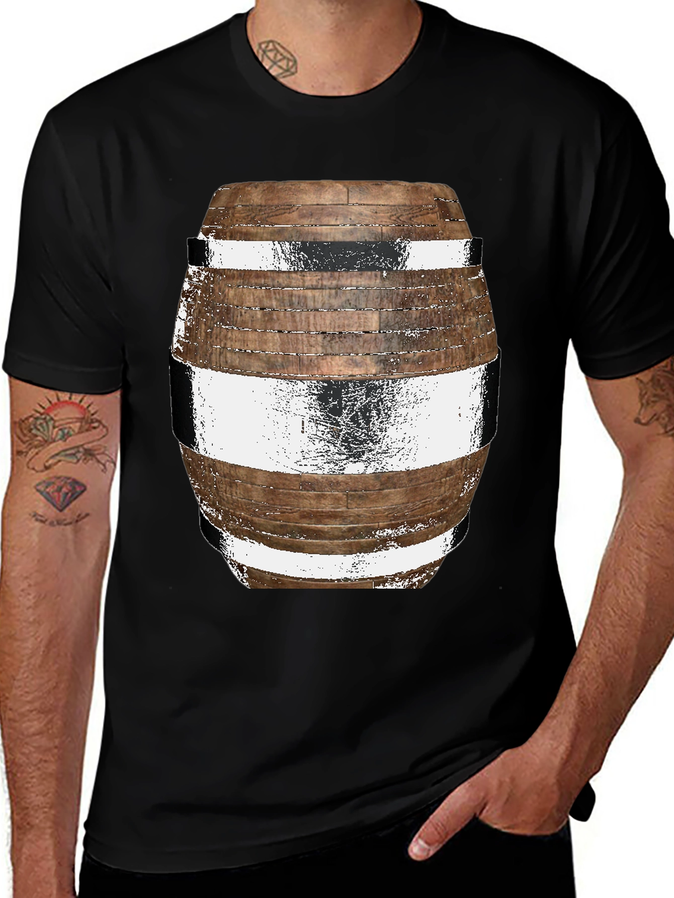 Rustic Barrel Graphic Tee