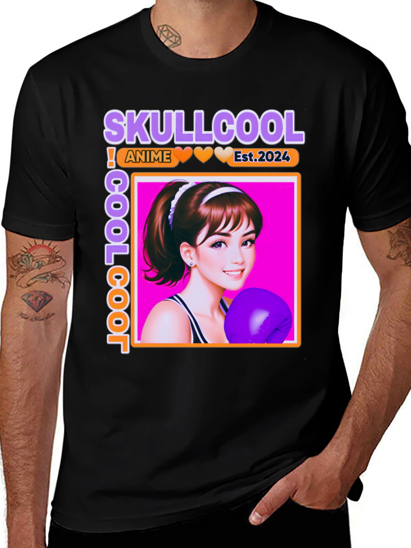 Variant 17 of Skullcool Anime 2024 T-Shirt