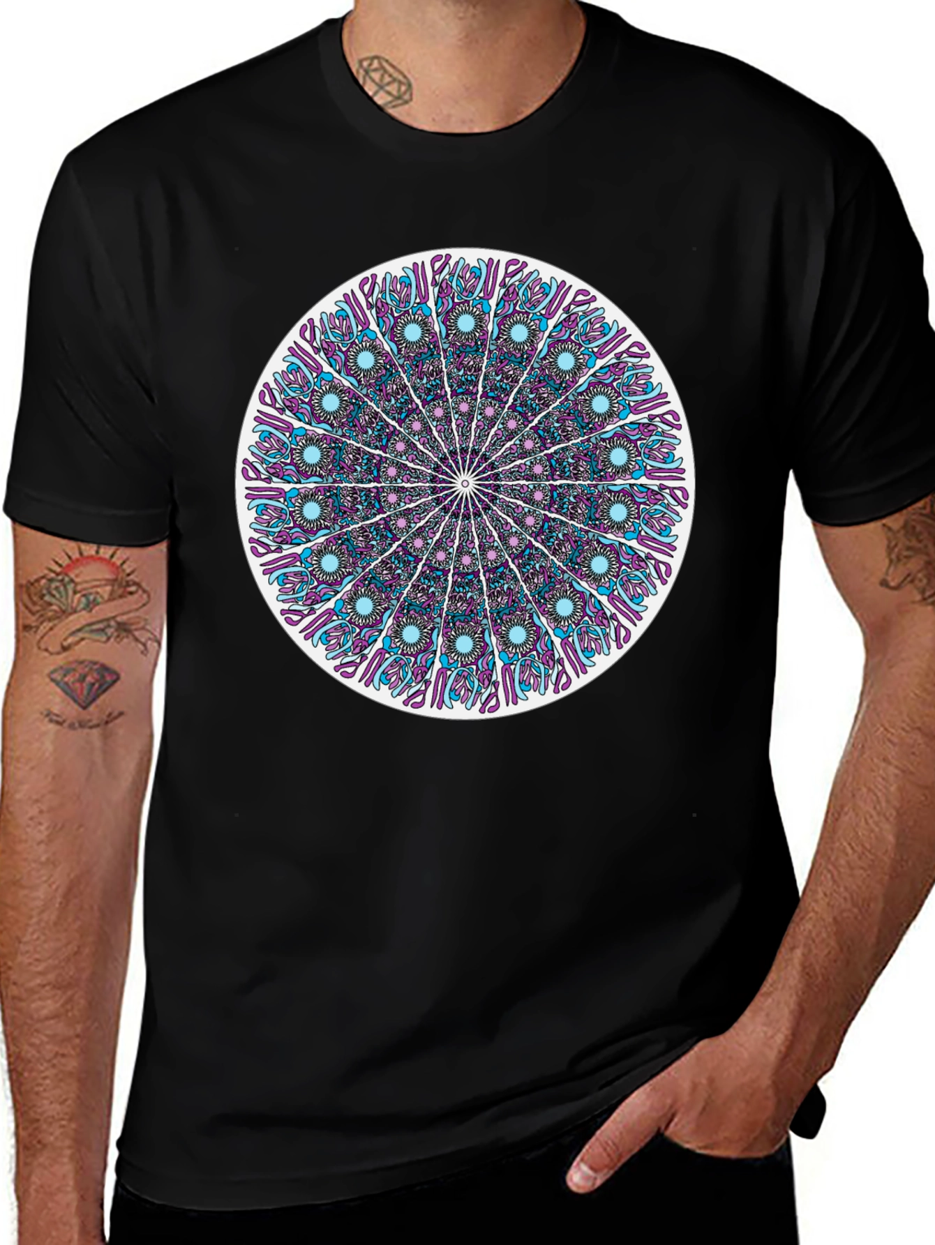 Variant 11 of Mandala Graphic Tee - Stylish Unisex T-Shirt
