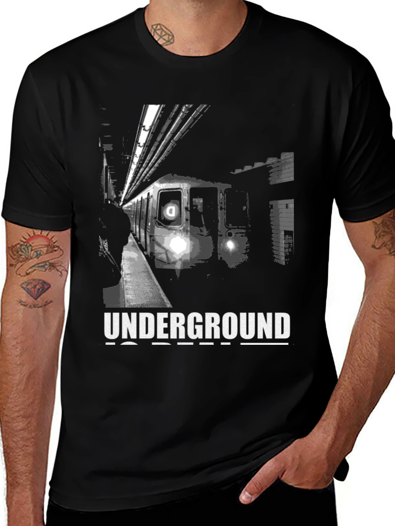 Underground Subway Graphic Tee
