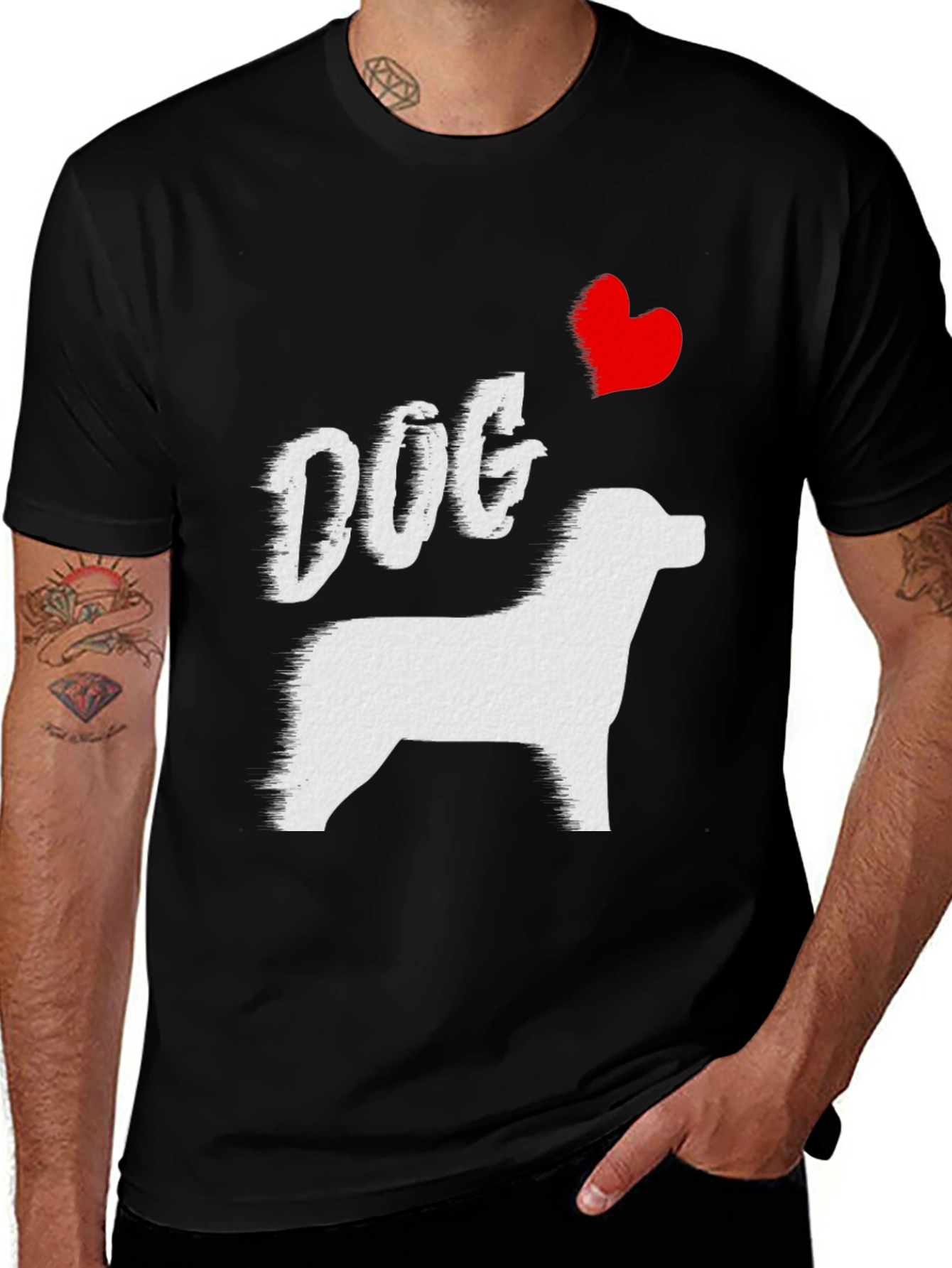 Variant 30 of Dog Lover T-Shirt - Cute Dog Design