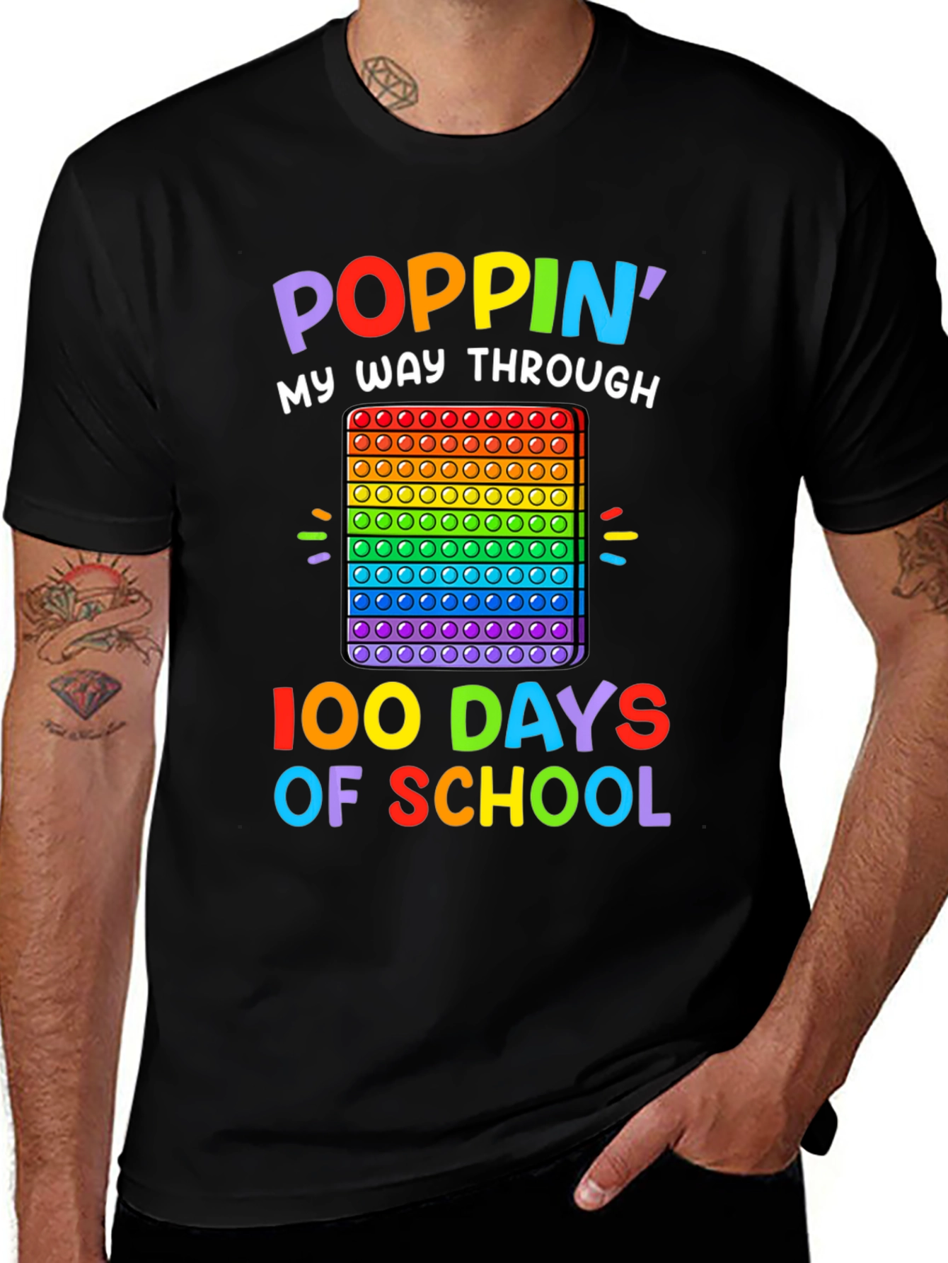 Poppin' 100 Days of School T-Shirt
