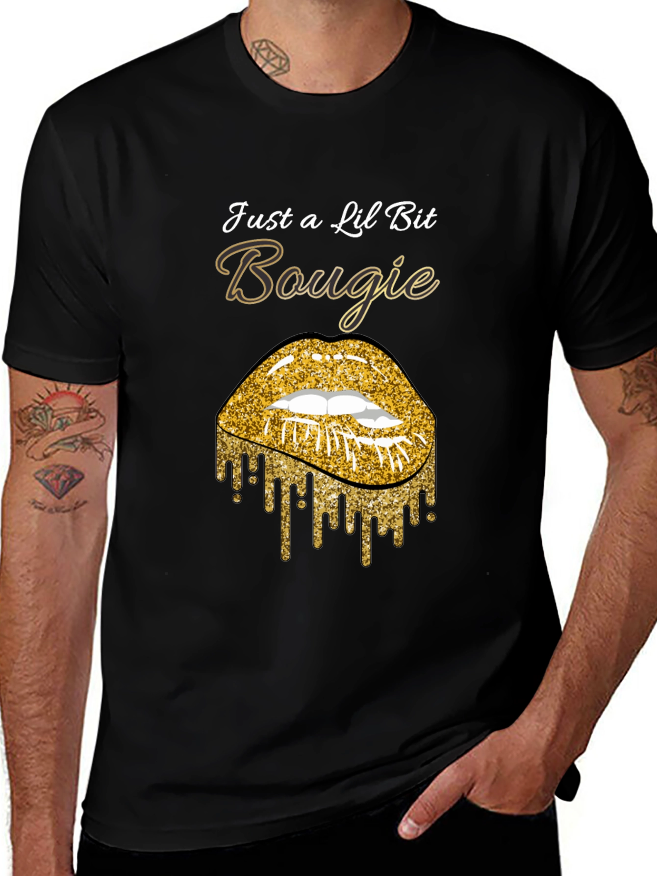 Variant 7 of Just a Lil Bit Bougie Graphic T-Shirt