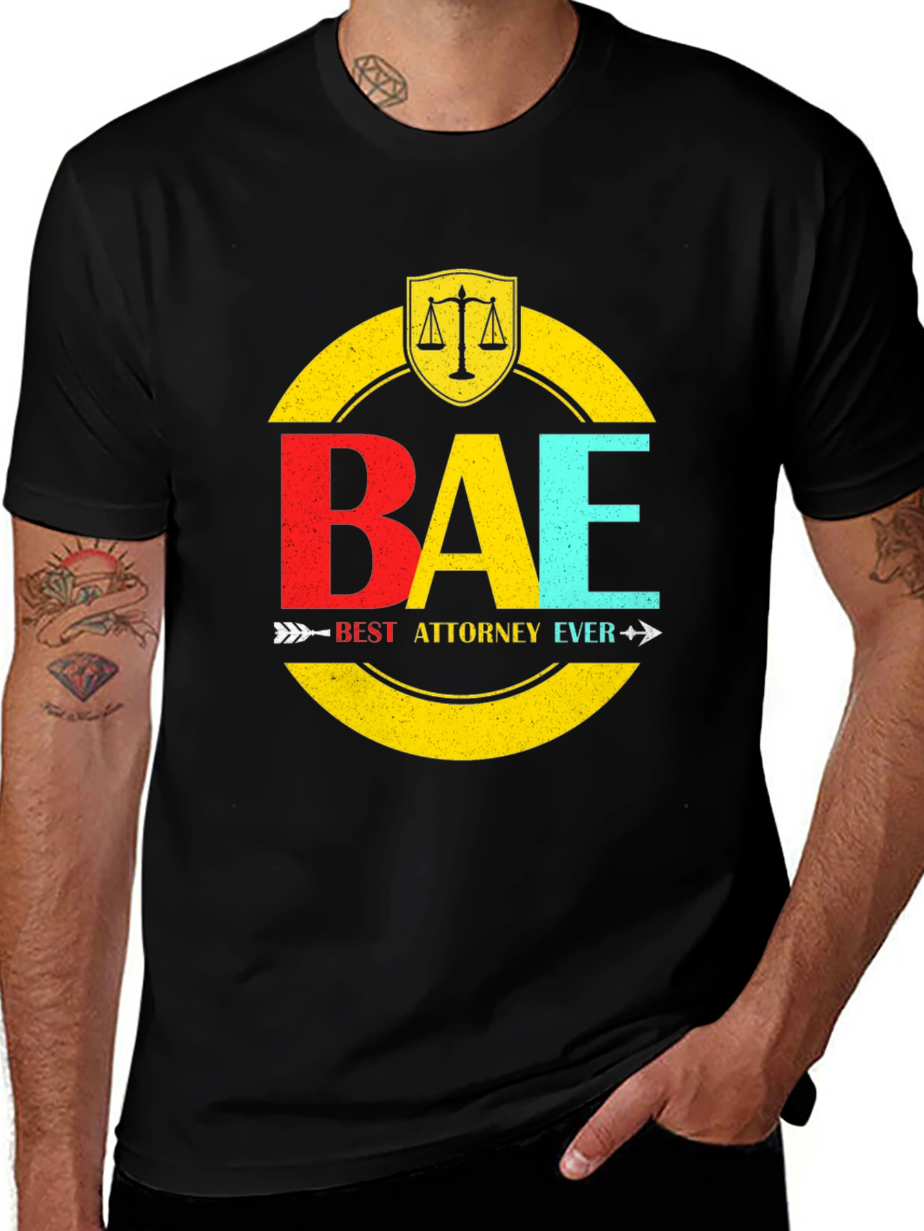 BAE Best Attorney Ever Graphic T-Shirt