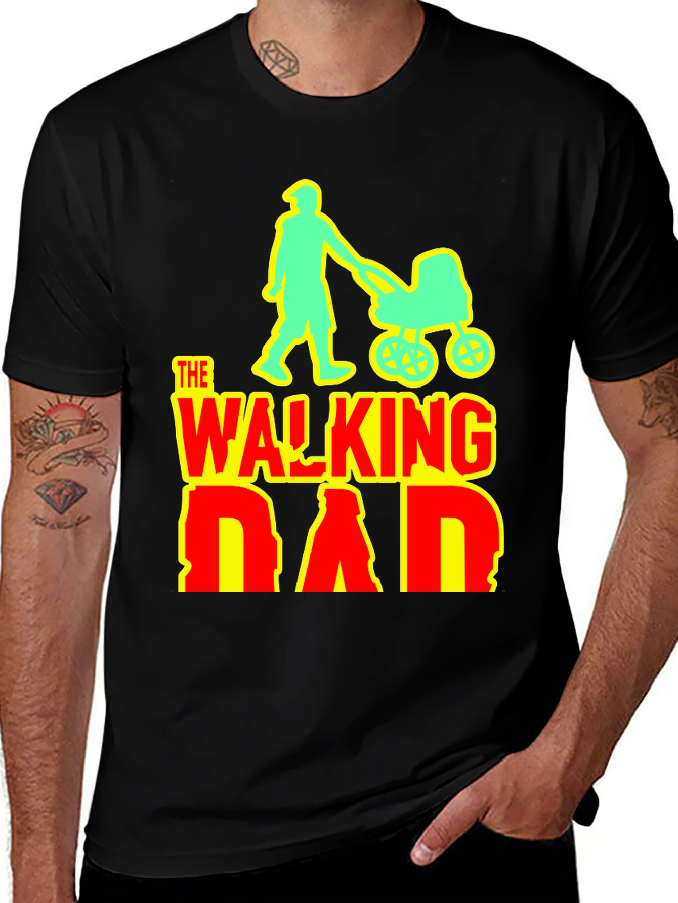 The Walking Dad Graphic Tee