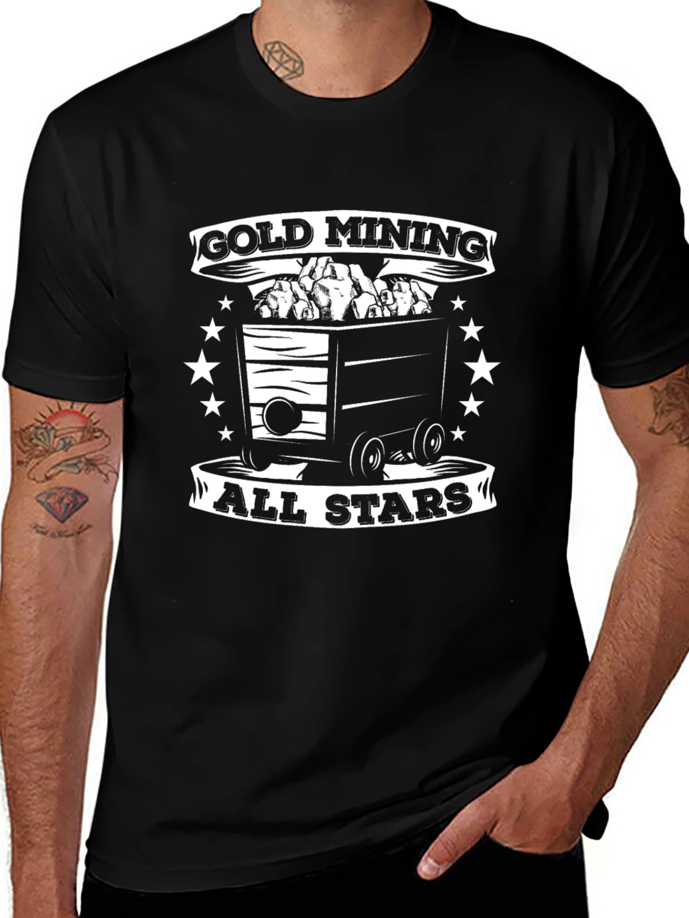 Variant 10 of Gold Mining All Stars Graphic Tee