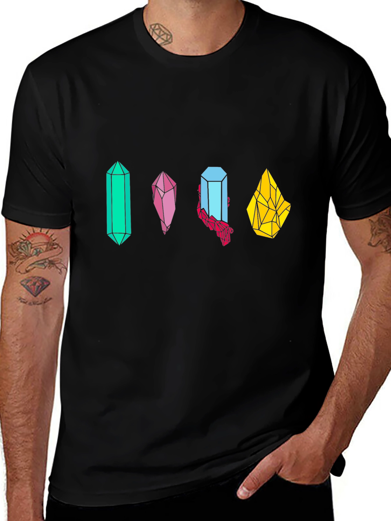 Variant 18 of Crystal Gem T-Shirt - Unique Design