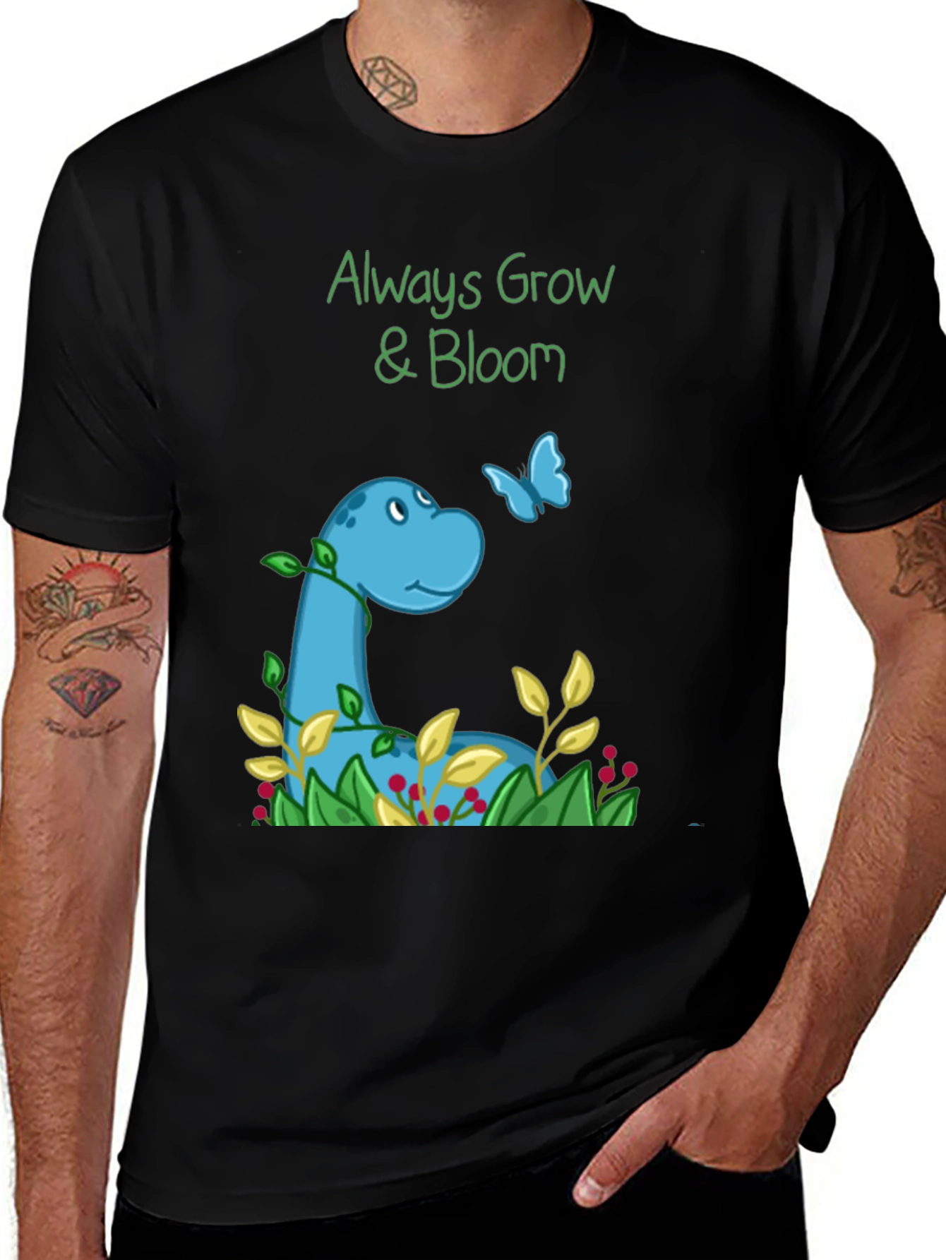 Variant 26 of Always Grow & Bloom Graphic Tee