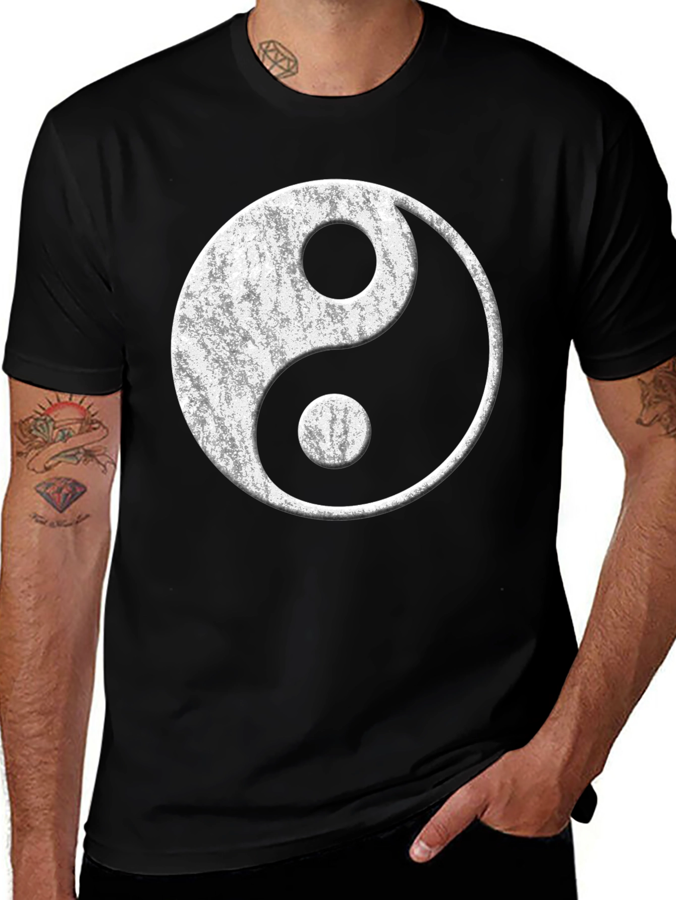 Variant 18 of Yin Yang Graphic Tee - Balance & Style