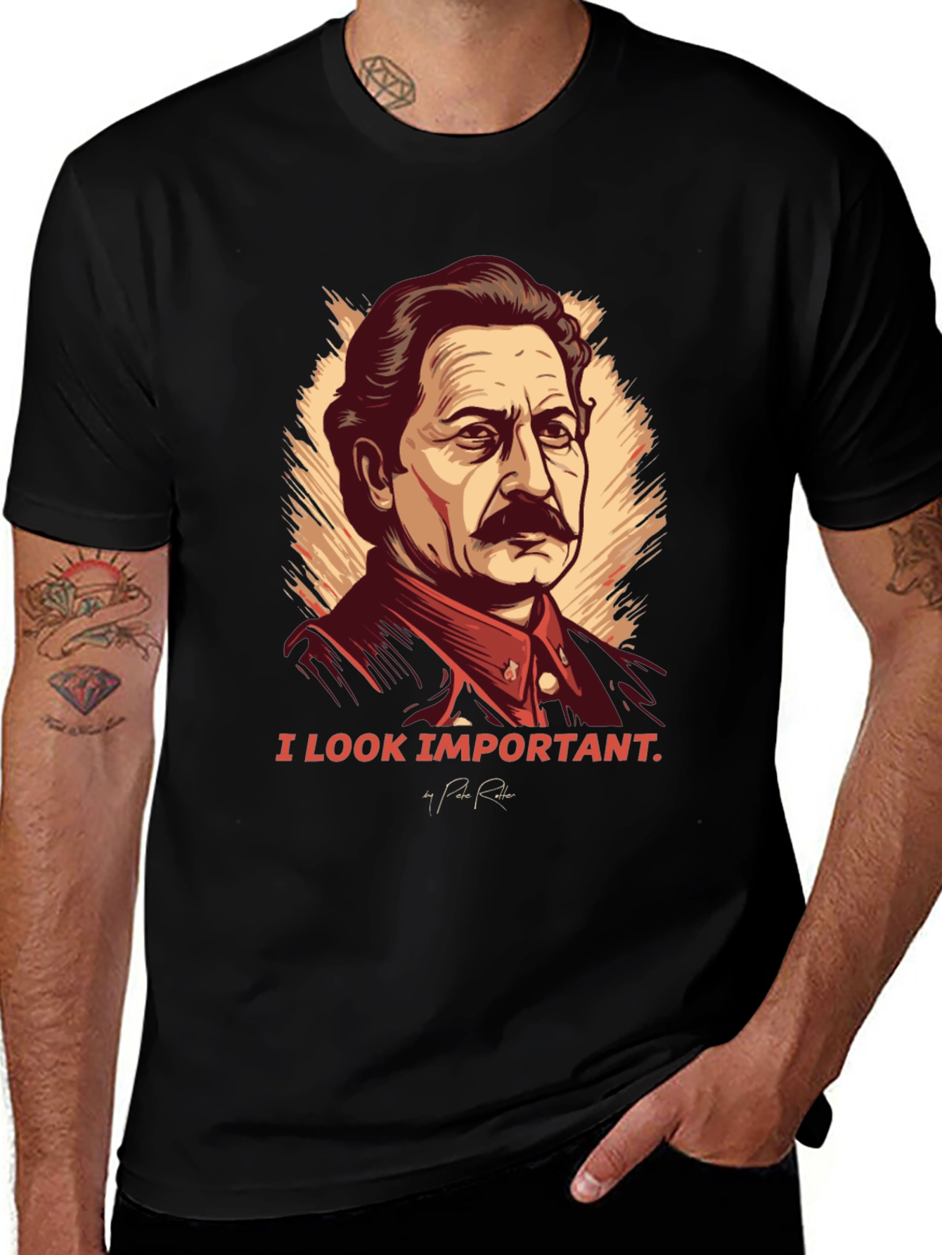 Variant 13 of I Look Important T-Shirt