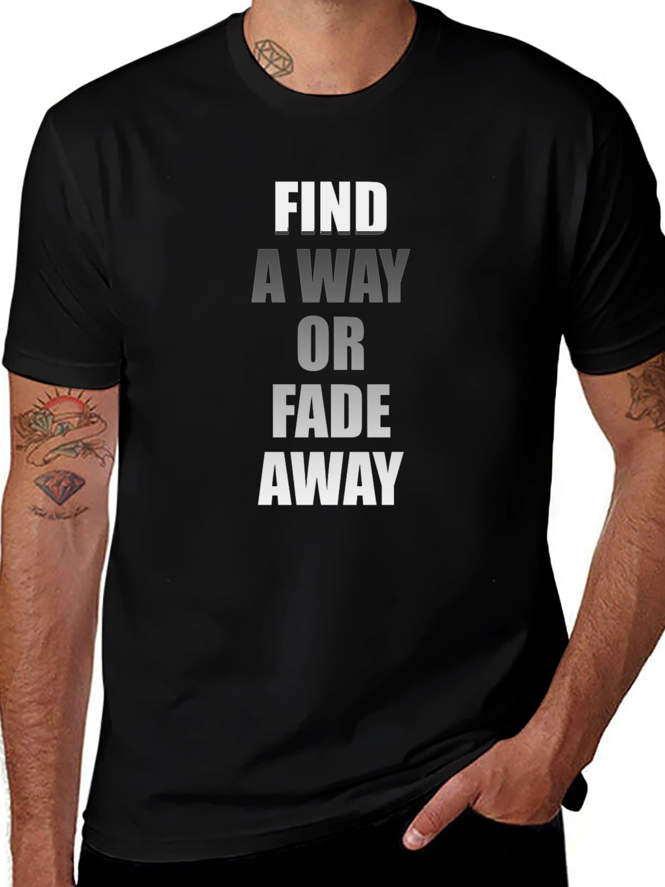 Variant 4 of Find A Way Graphic Tee - Motivational T-Shirt