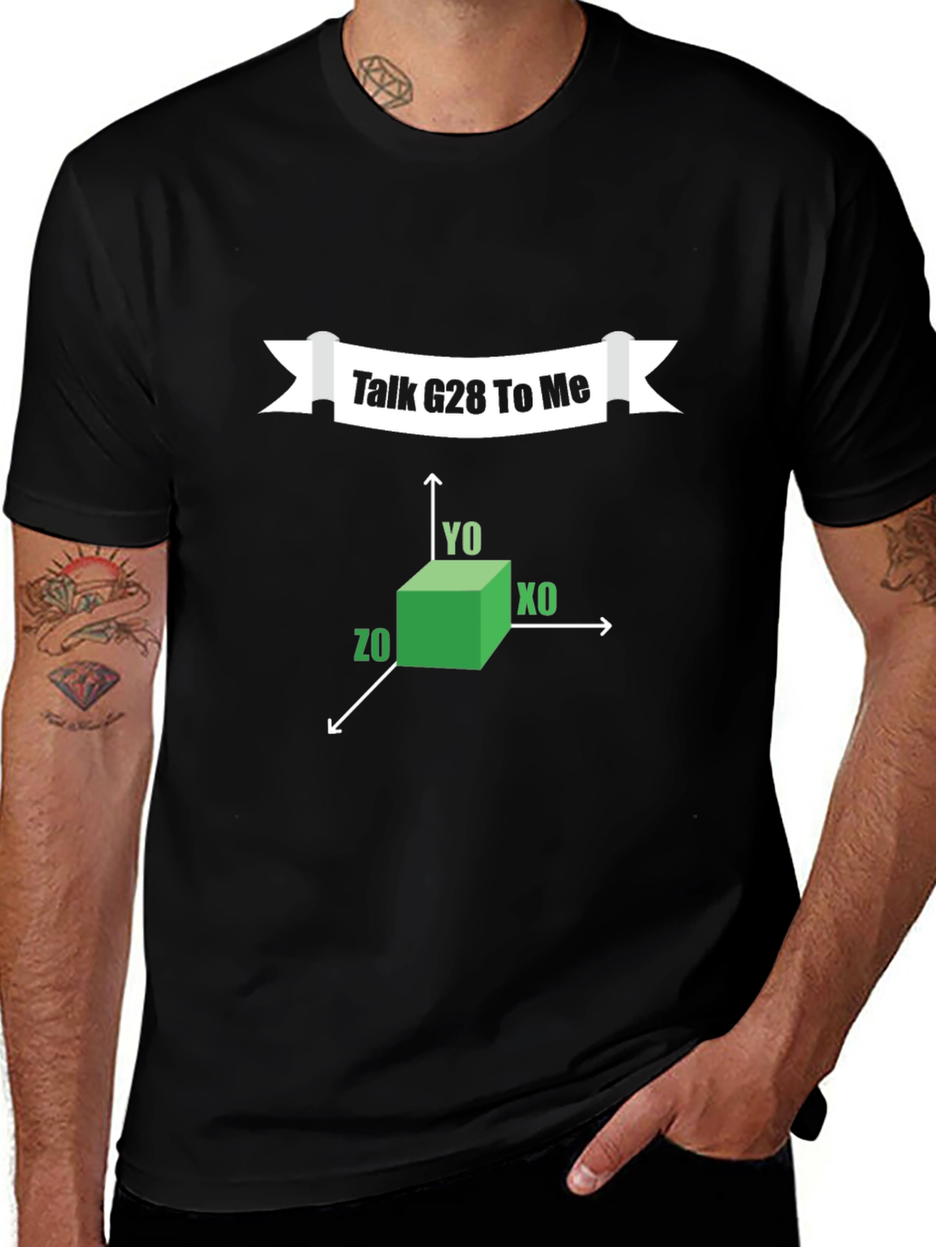 Variant 15 of Talk G28 To Me T-Shirt - Coding Humor Tee