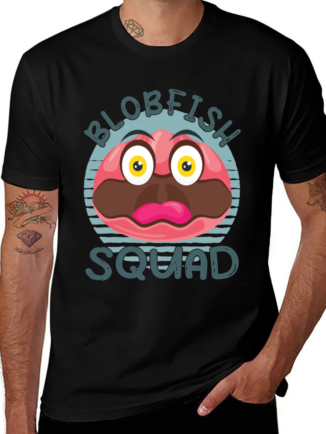 Variant 12 of Blobfish Squad Graphic T-Shirt