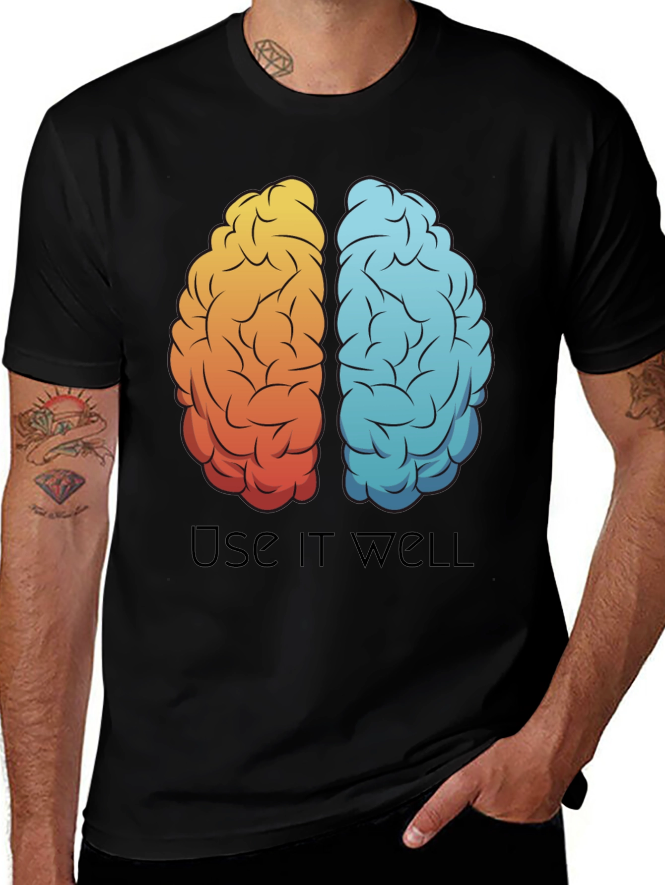 Variant 15 of Brain Use It Well T-Shirt