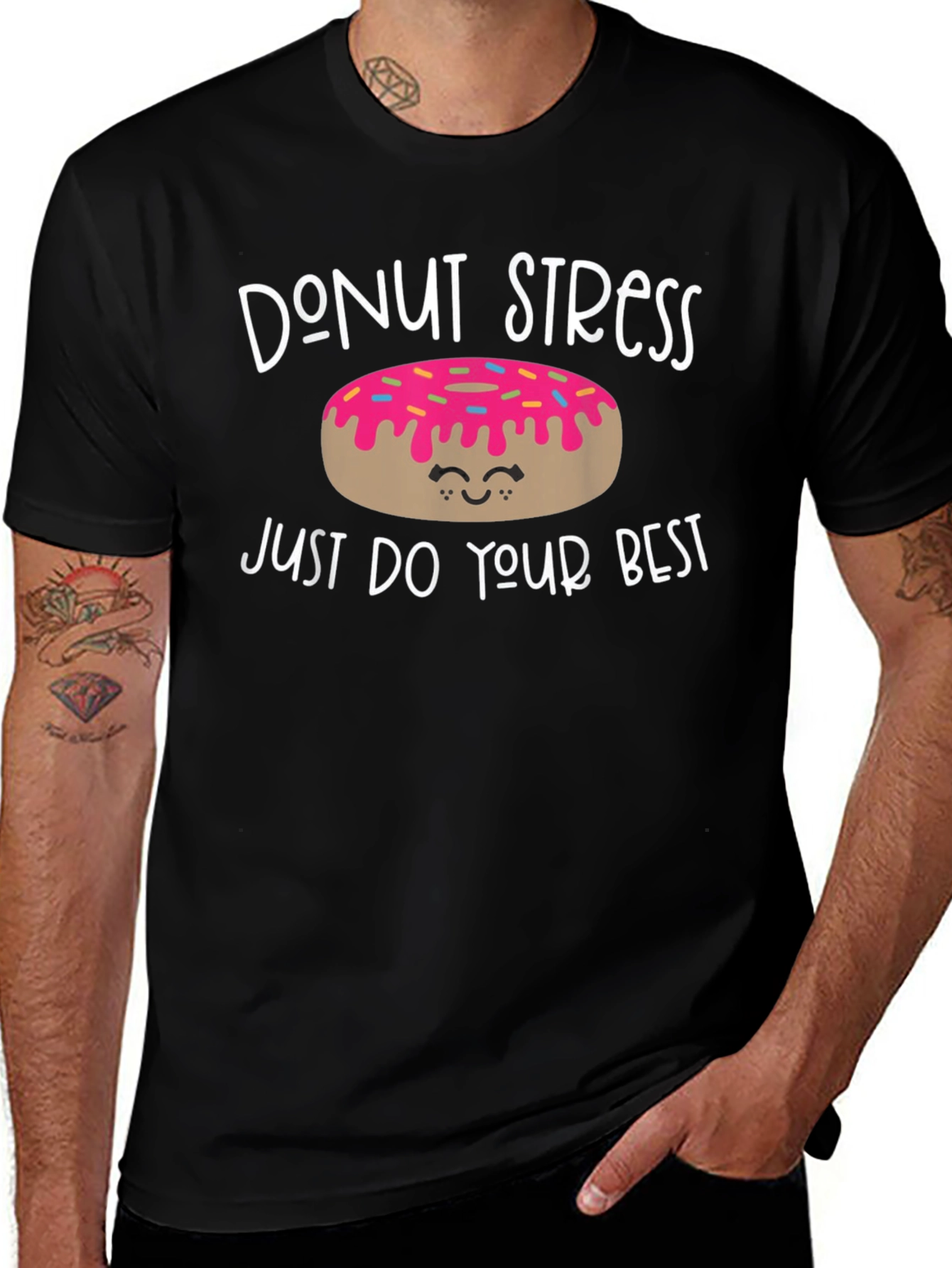 Variant 2 of Donut Stress T-Shirt