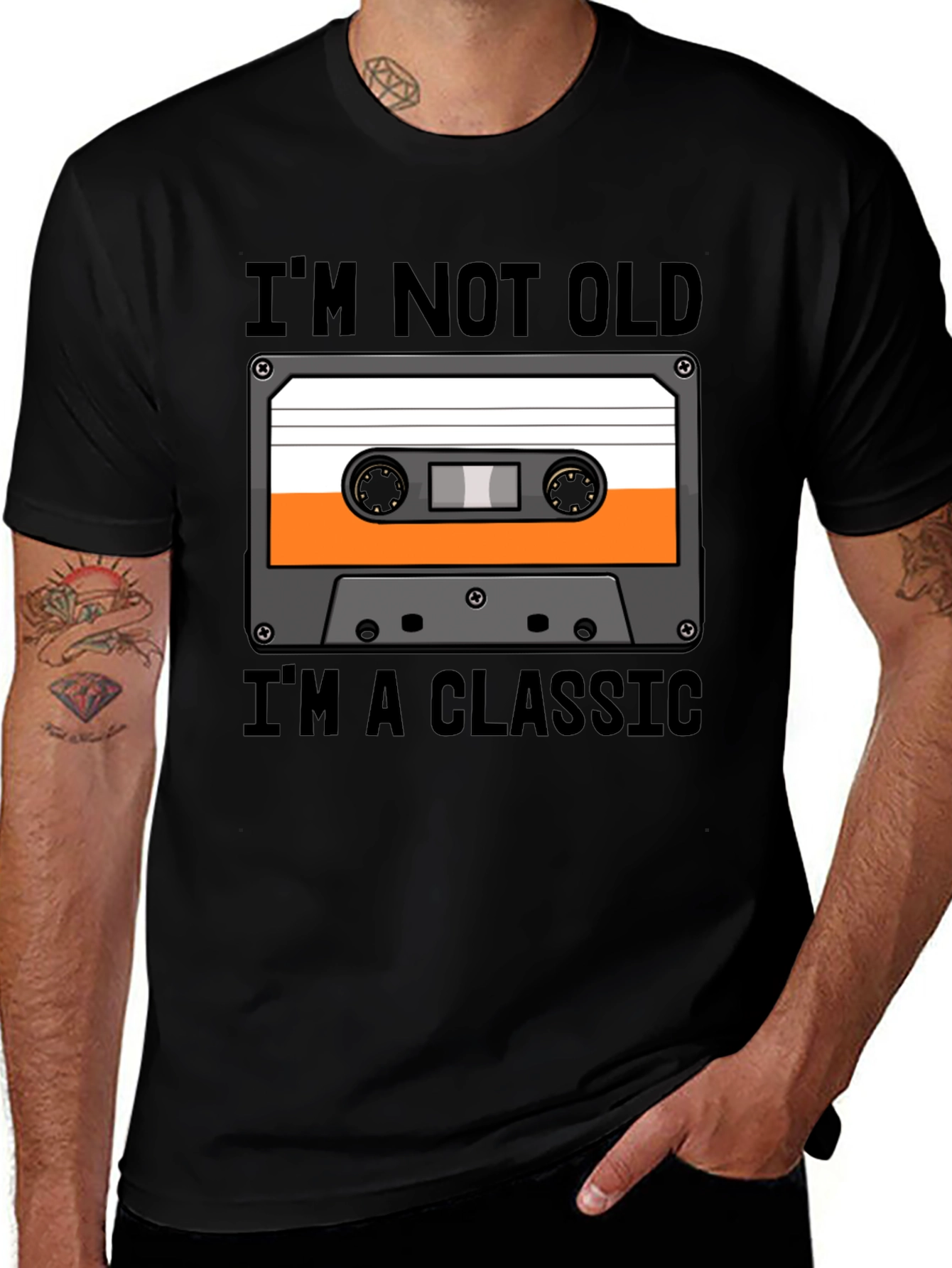 Variant 25 of I'm Not Old, I'm A Classic Cassette Tape T-Shirt