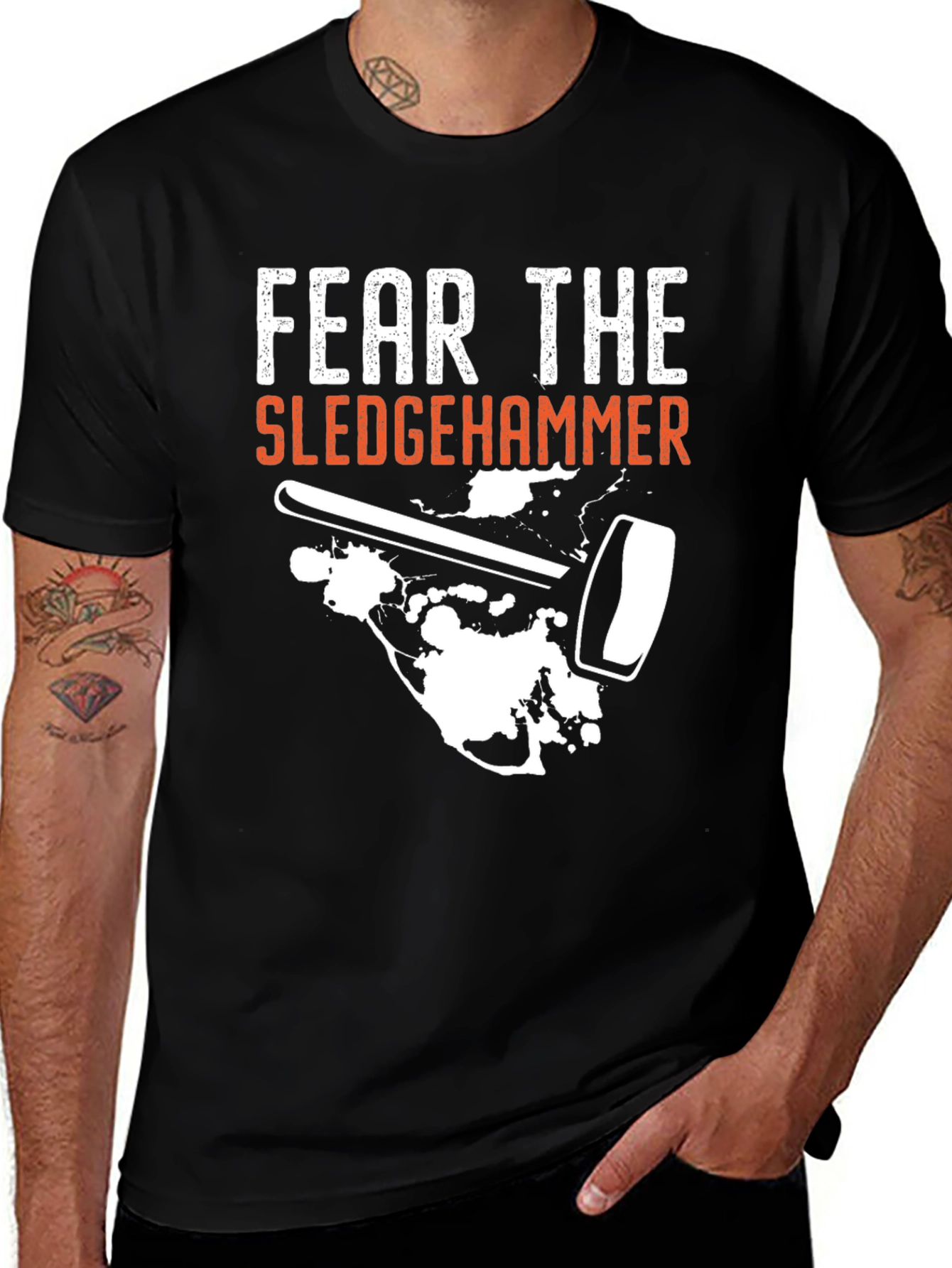 Variant 17 of Fear the Sledgehammer Graphic Tee