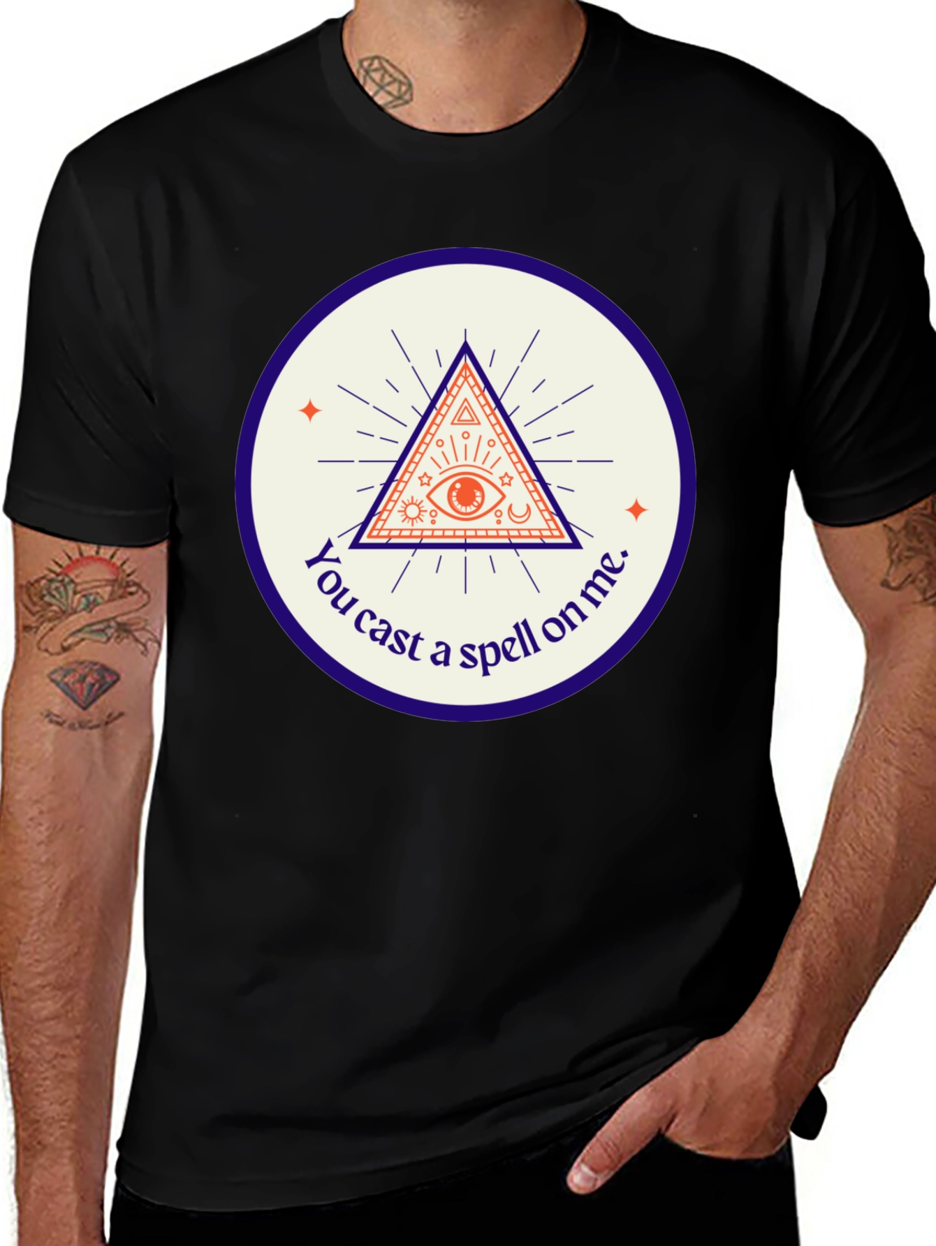 Mystic Spell T-Shirt - All Seeing Eye Graphic Tee