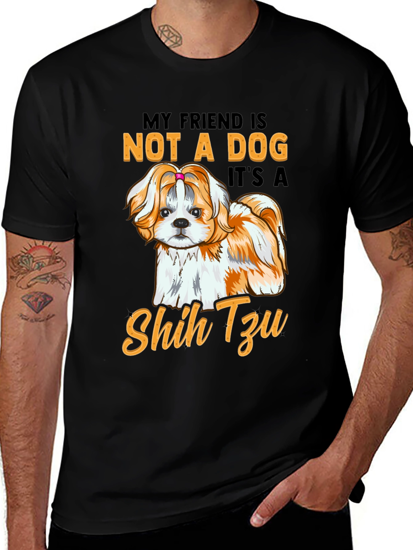 Variant 27 of My Friend Shih Tzu T-Shirt