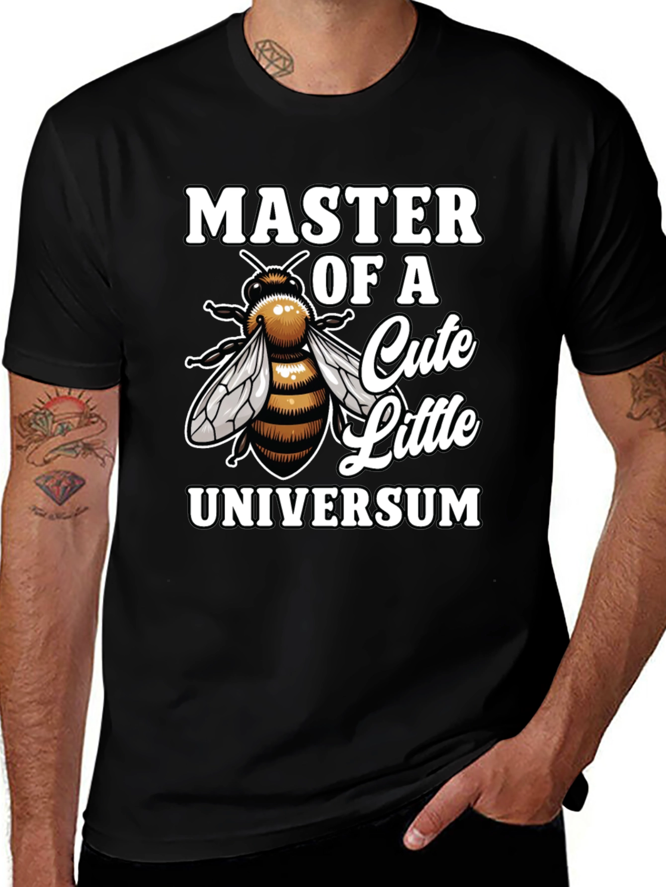 Master of a Cute Little Universum T-Shirt Bee