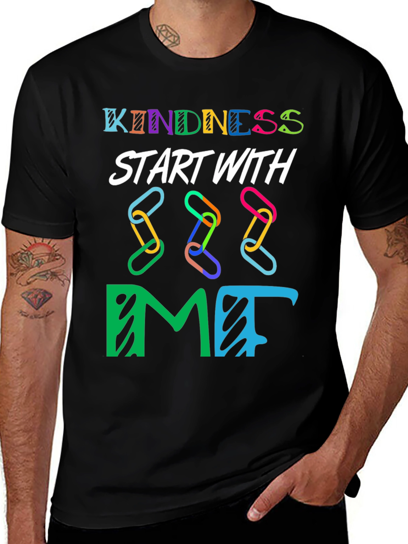 Variant 28 of Kindness Start With Me Graphic Tee