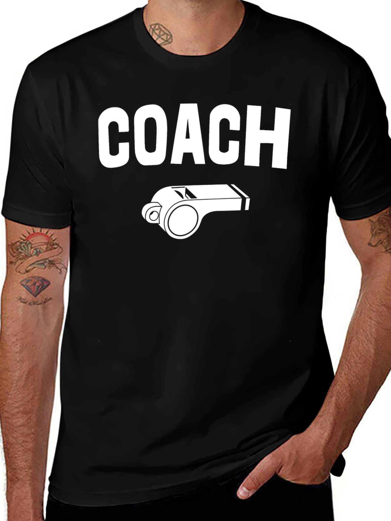 Variant 6 of Coach Whistle Graphic Tee - Training Essentials
